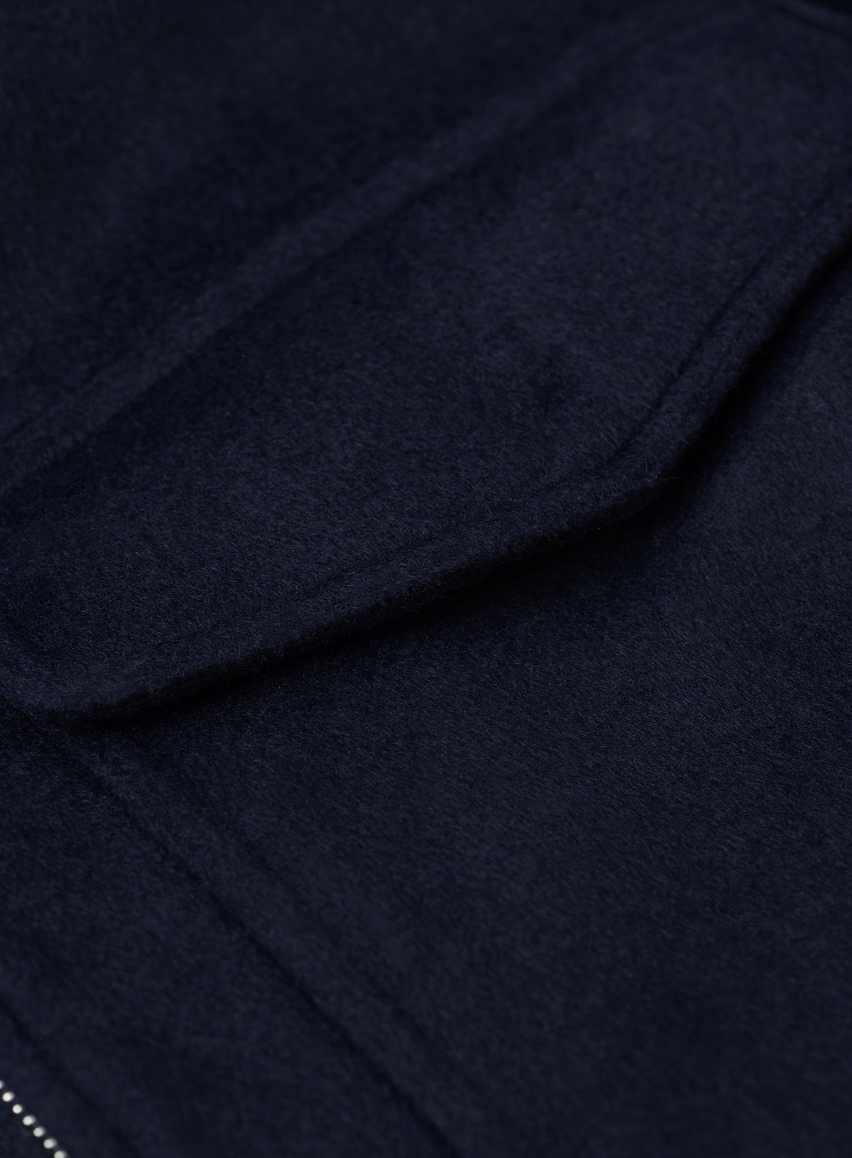 Bomberjack in wol | FULL_WIDTH | BLUE NAVY