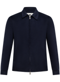 Bomberjack in wol | BLUE NAVY