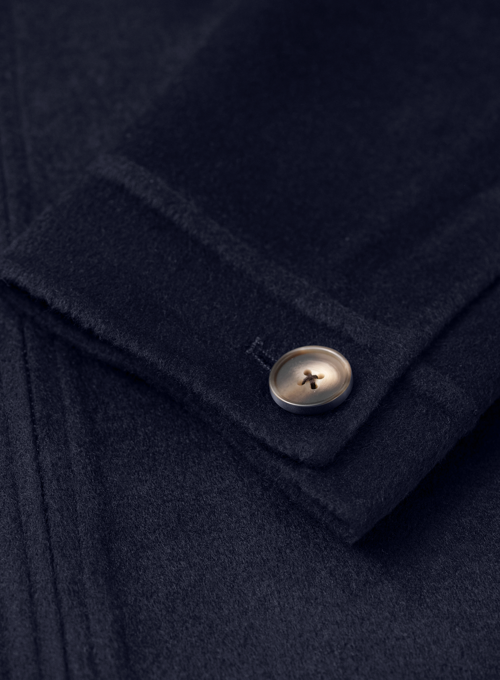 Bomberjack in wol |FULL_WIDTH |  BLUE NAVY