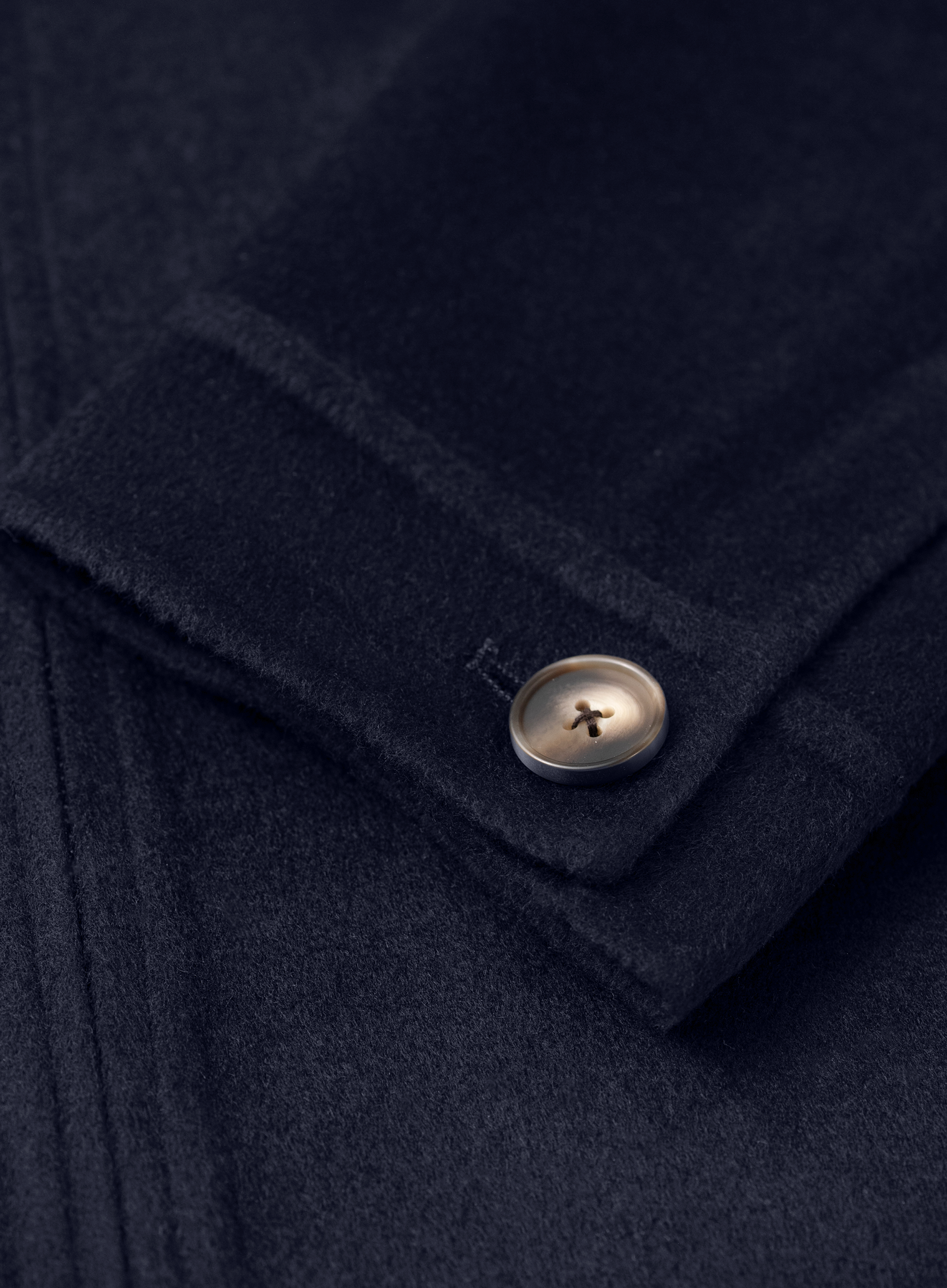 Bomberjack in wol |FULL_WIDTH |  BLUE NAVY