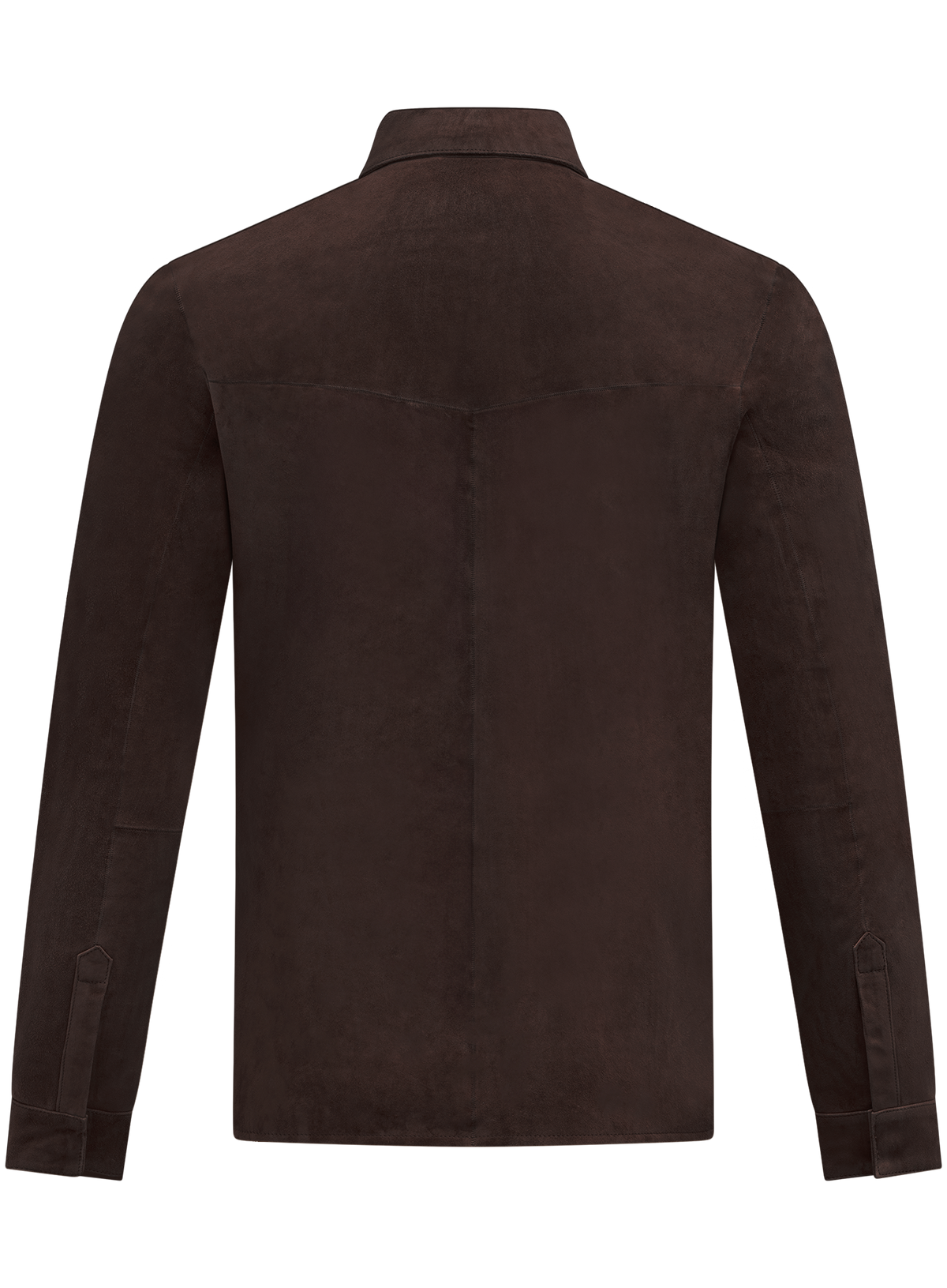 Overshirt in suède | D.Bruin
