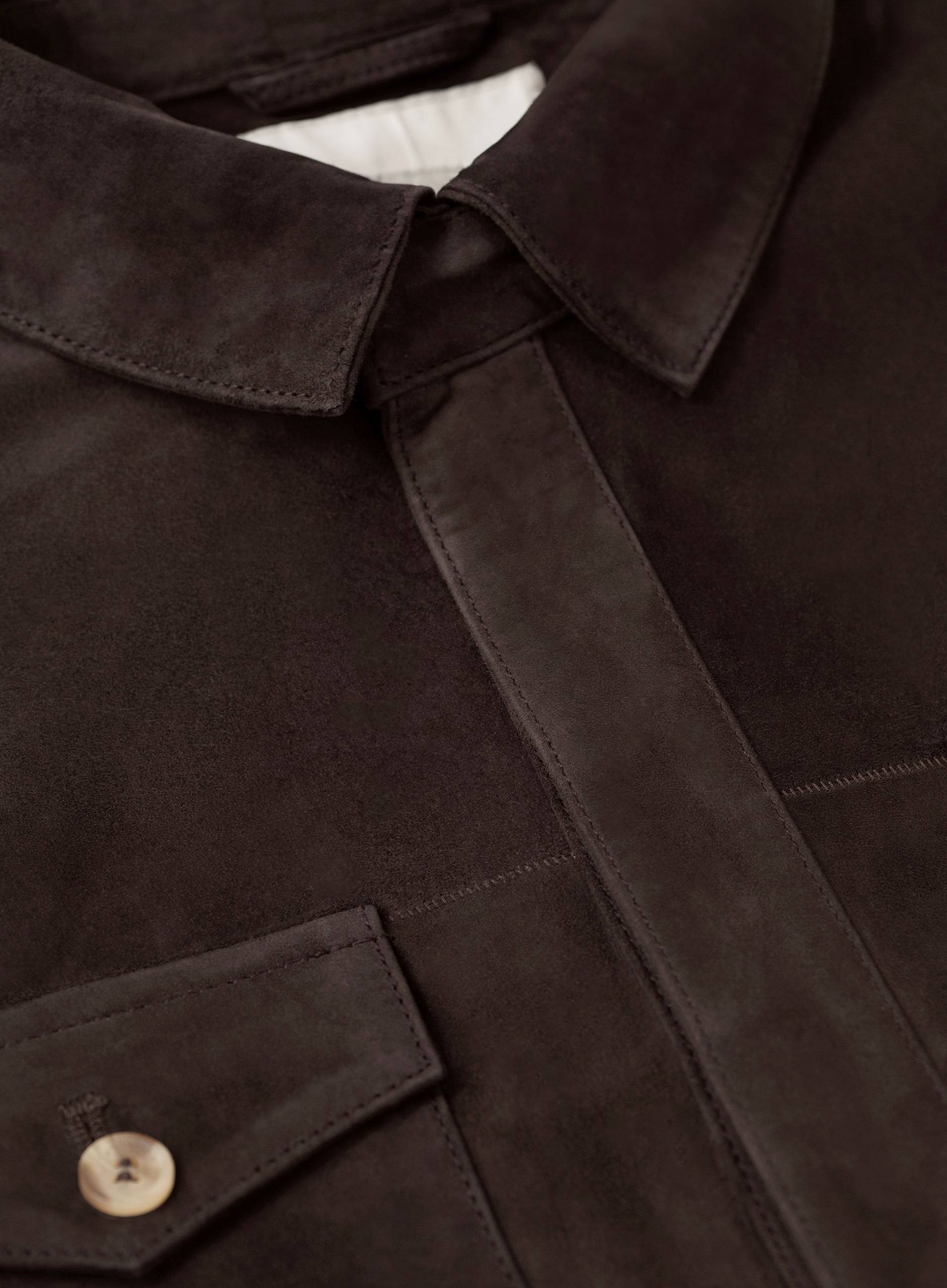 Overshirt in suède | FULL_WIDTH | D.Bruin