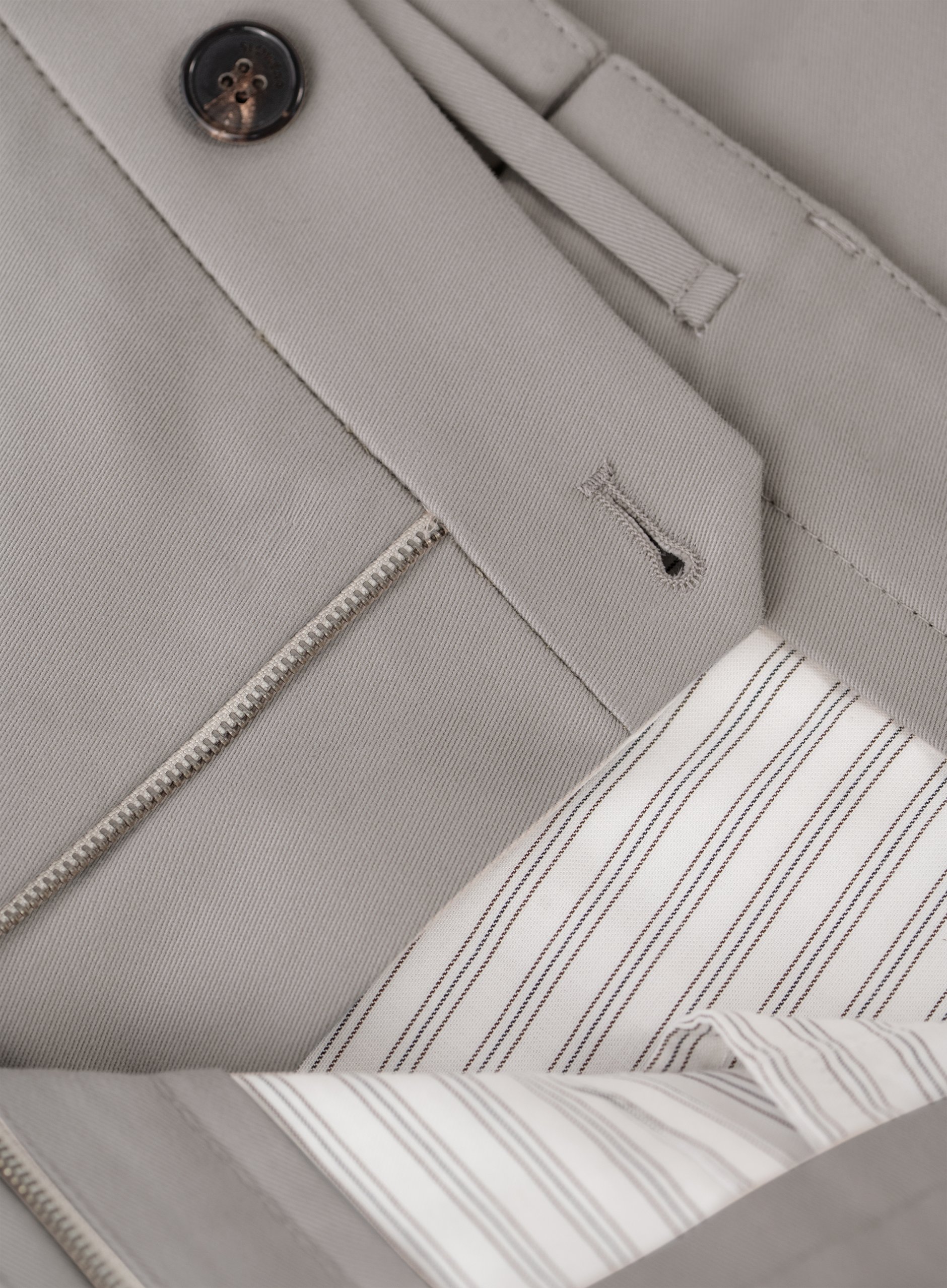 Chino van katoen | FULL_WIDTH | Beige