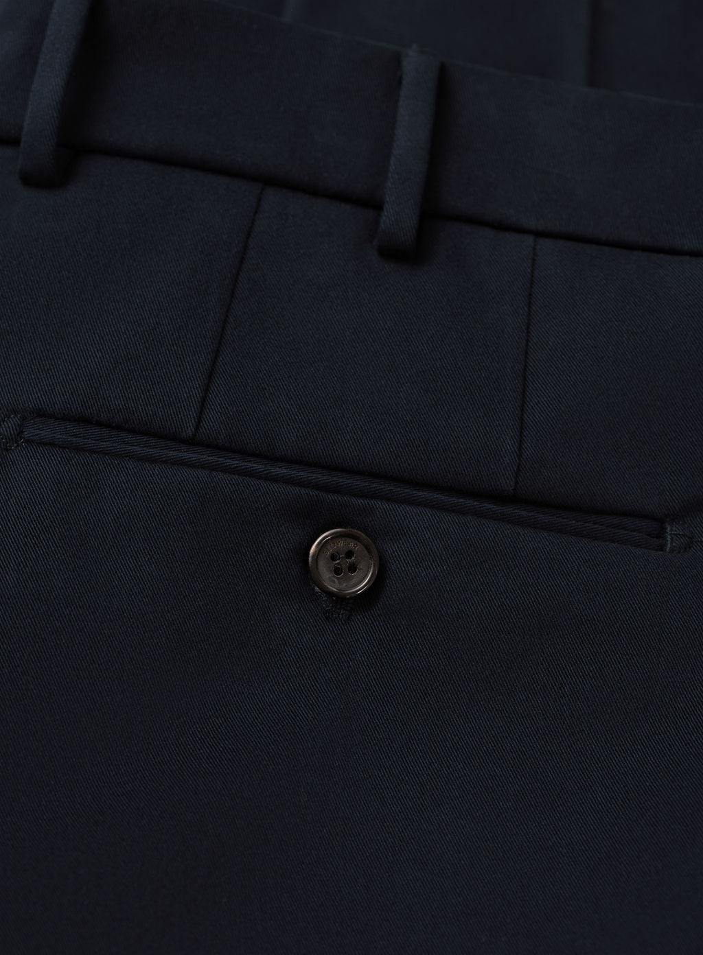 Chino in katoen stretch | FULL_WIDTH | BLUE NAVY