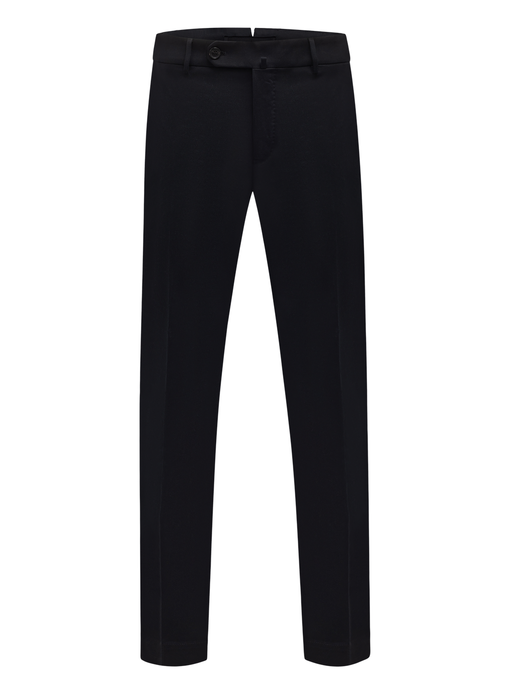 Chino in katoen stretch | Zwart