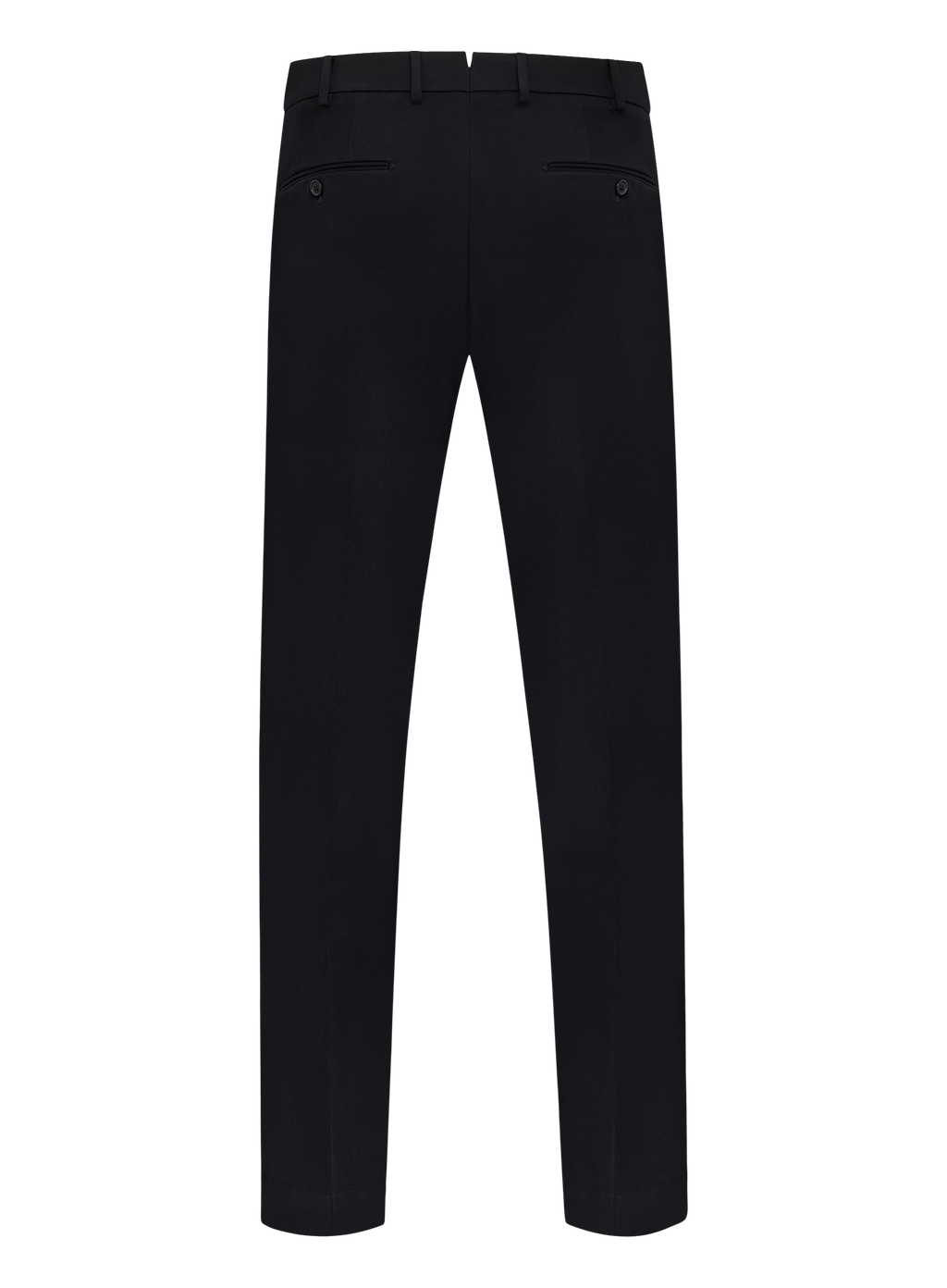 Chino in katoen stretch | Zwart