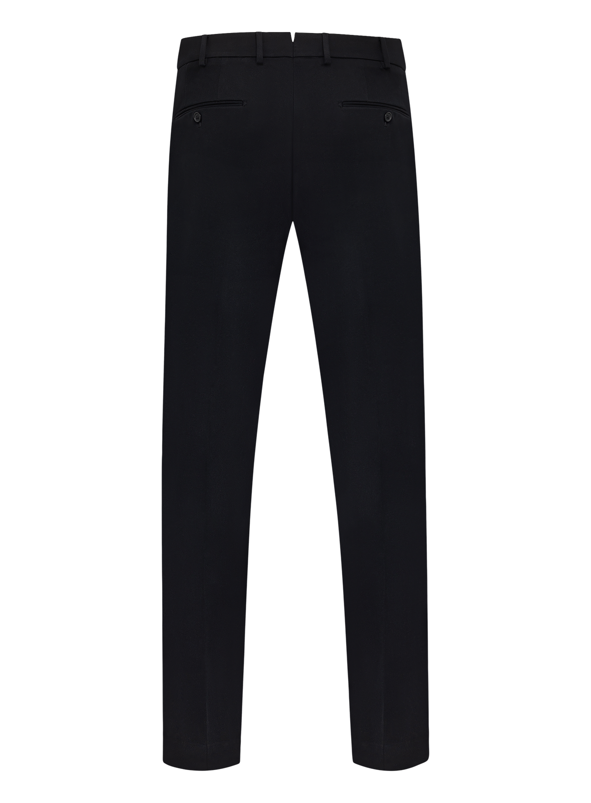 Chino in katoen stretch | Zwart