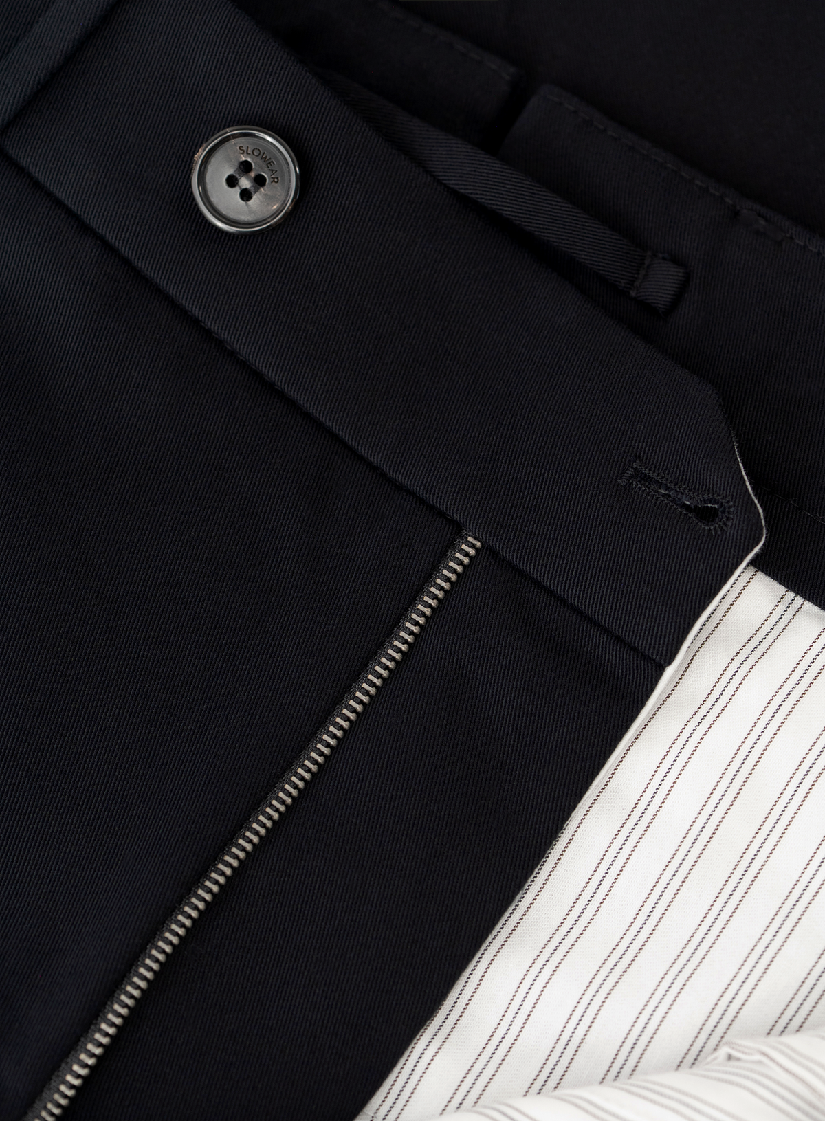 Chino in katoen stretch | FULL_WIDTH | Zwart