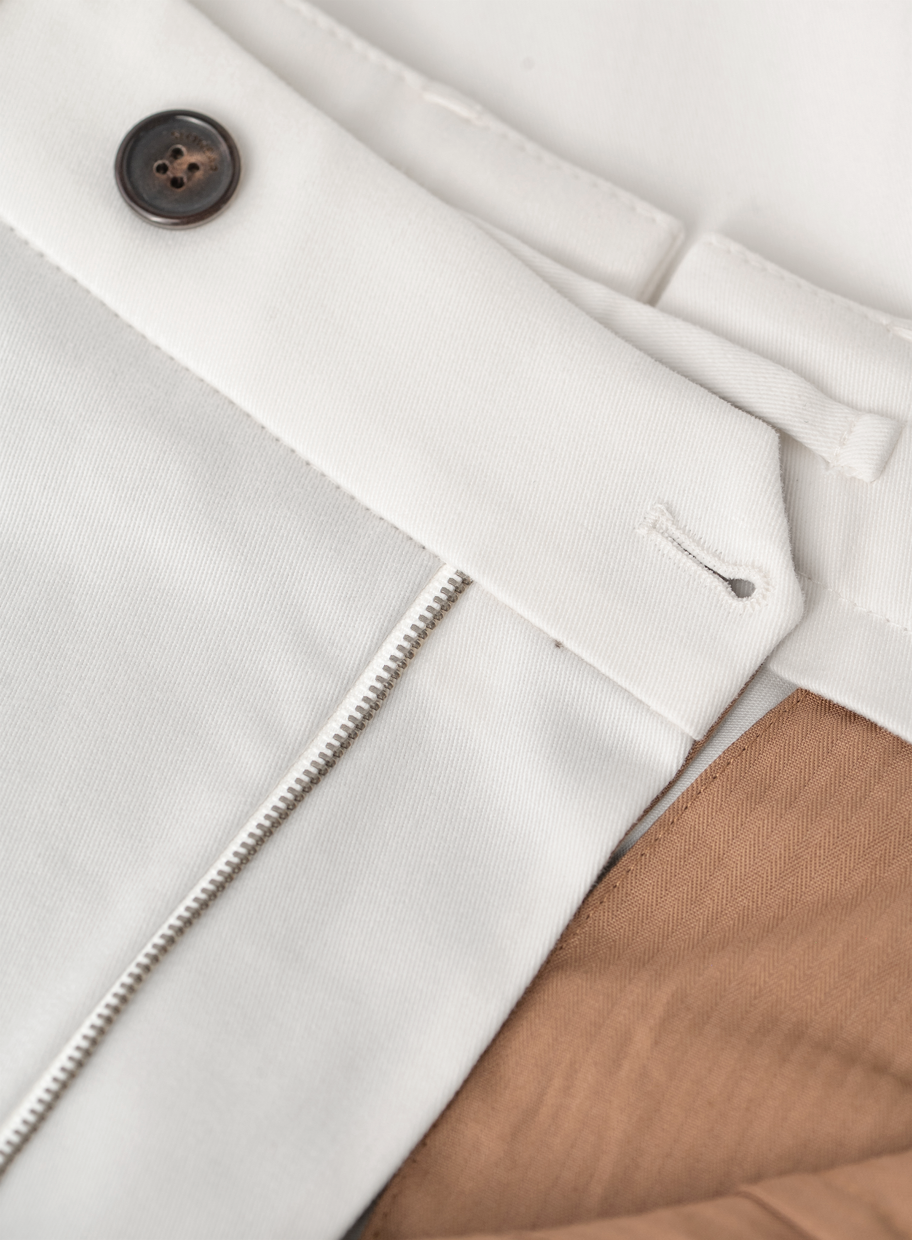 Chino van katoen | FULL_WIDTH | Wit