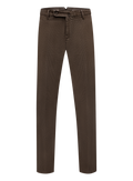 Corduroy broek van katoen | Bruin