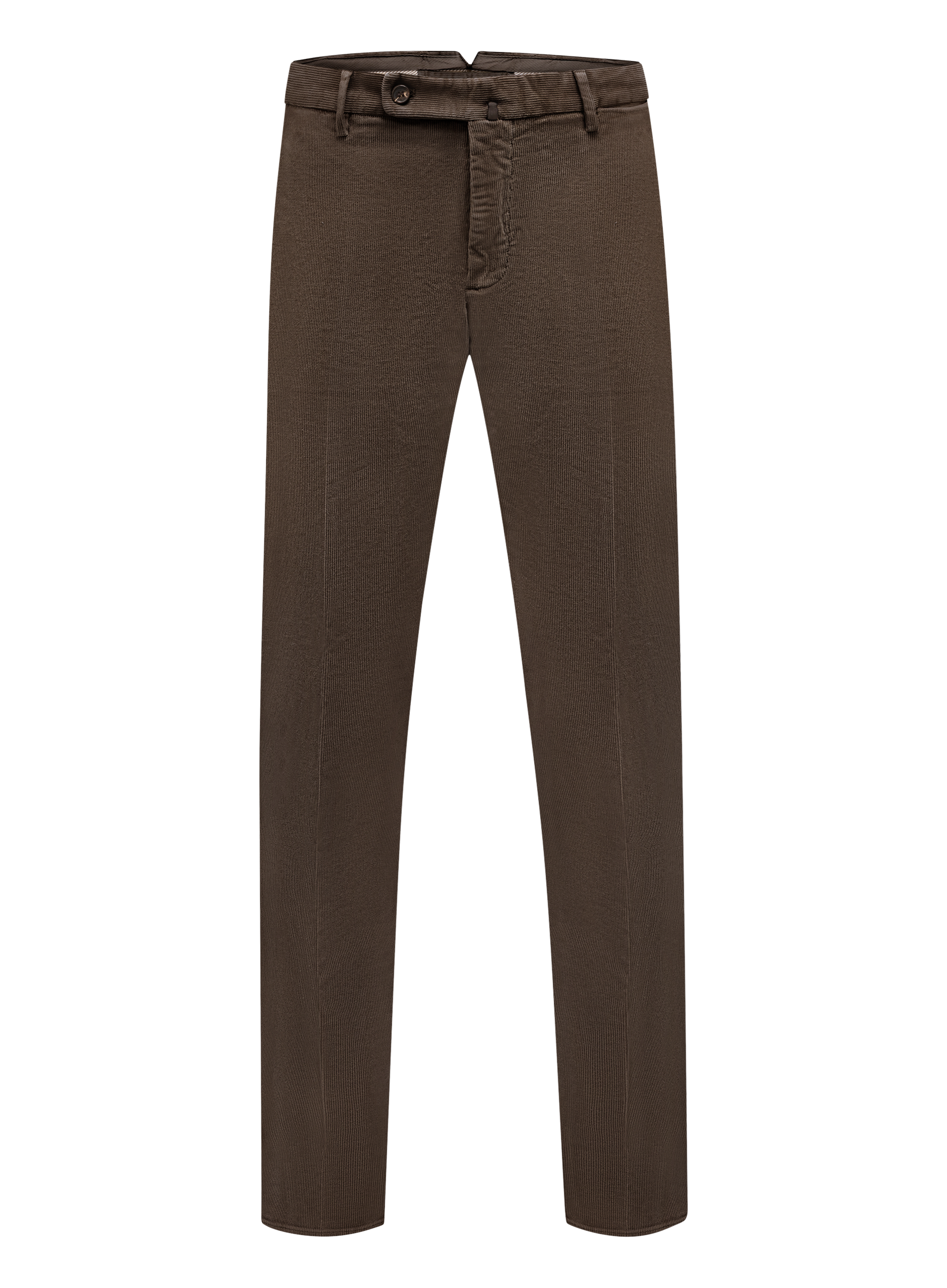 Corduroy broek van katoen | Bruin