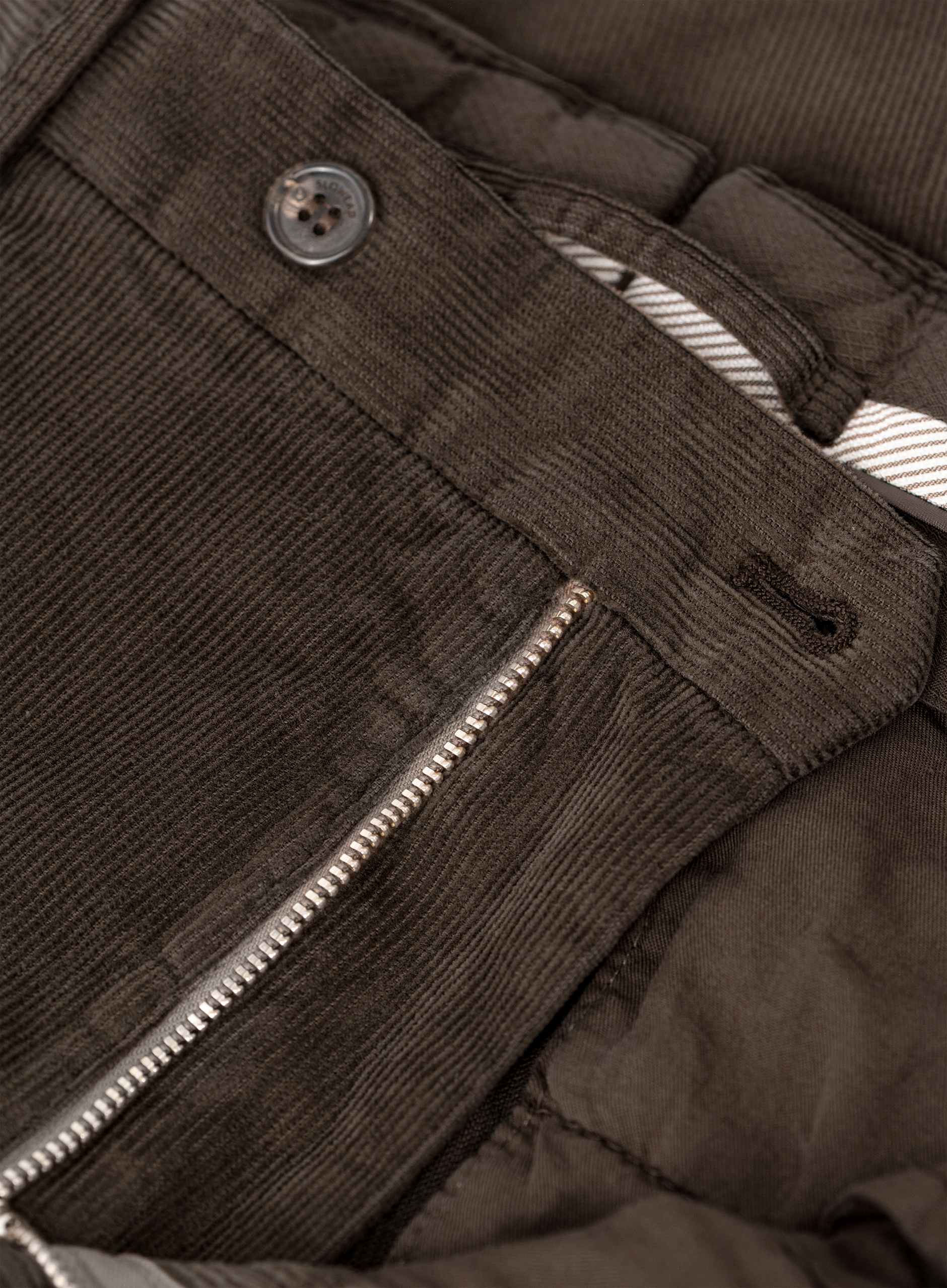 Corduroy broek van katoen | FULL_WIDTH | Bruin