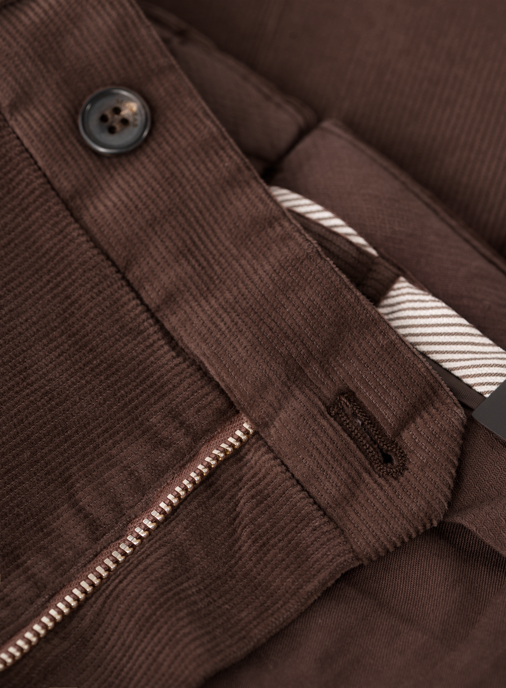 Corduroy broek van katoen | FULL_WIDTH | Roest