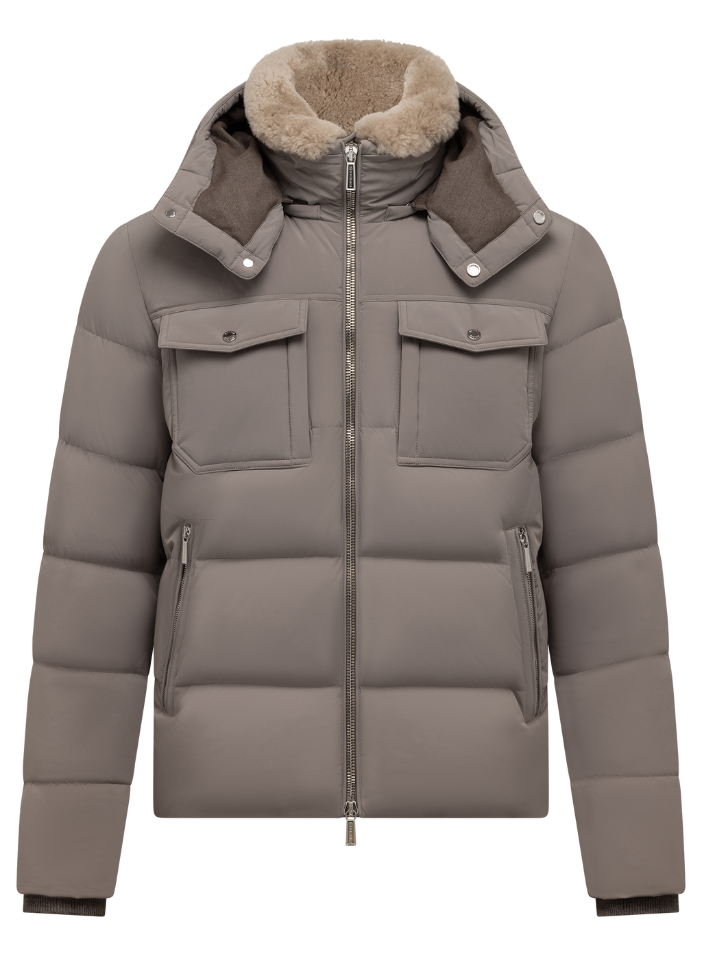 Capuchon jack in technische stof | TAUPE BEIGE
