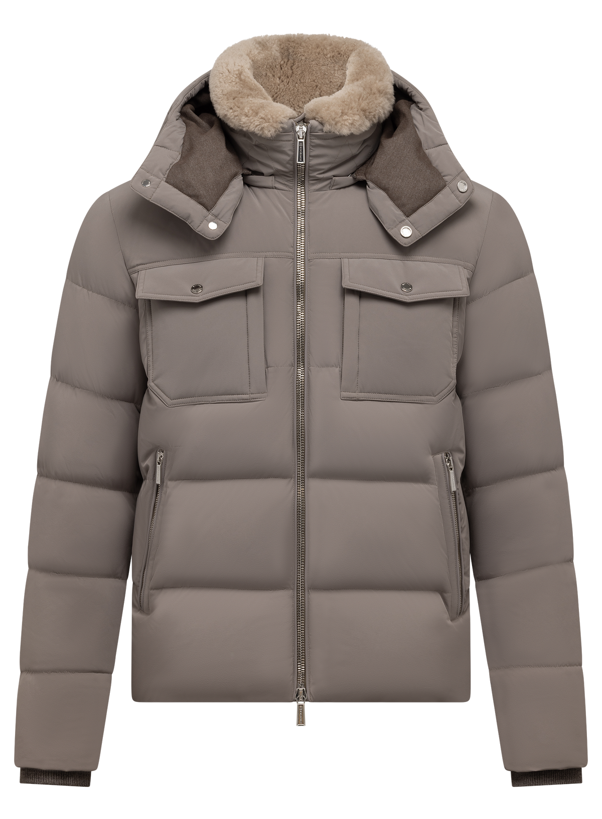 Capuchon jack in technische stof | TAUPE BEIGE