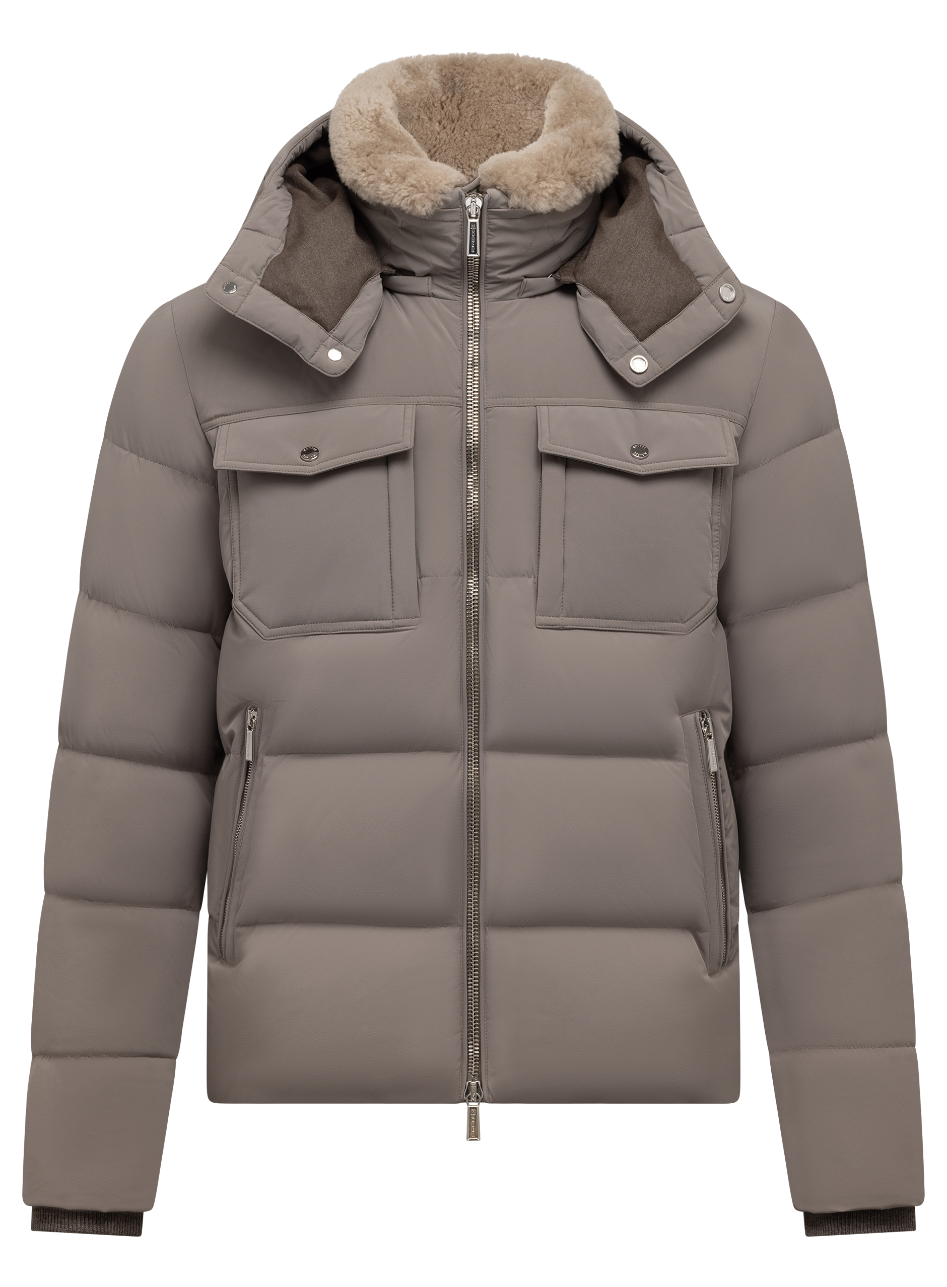 Capuchon jack in technische stof | TAUPE BEIGE