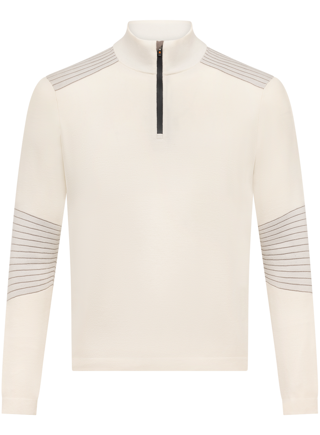 Half-zip vest in wol stretch | Wit