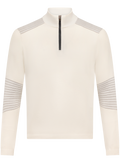 Half-zip vest in wol stretch | Wit