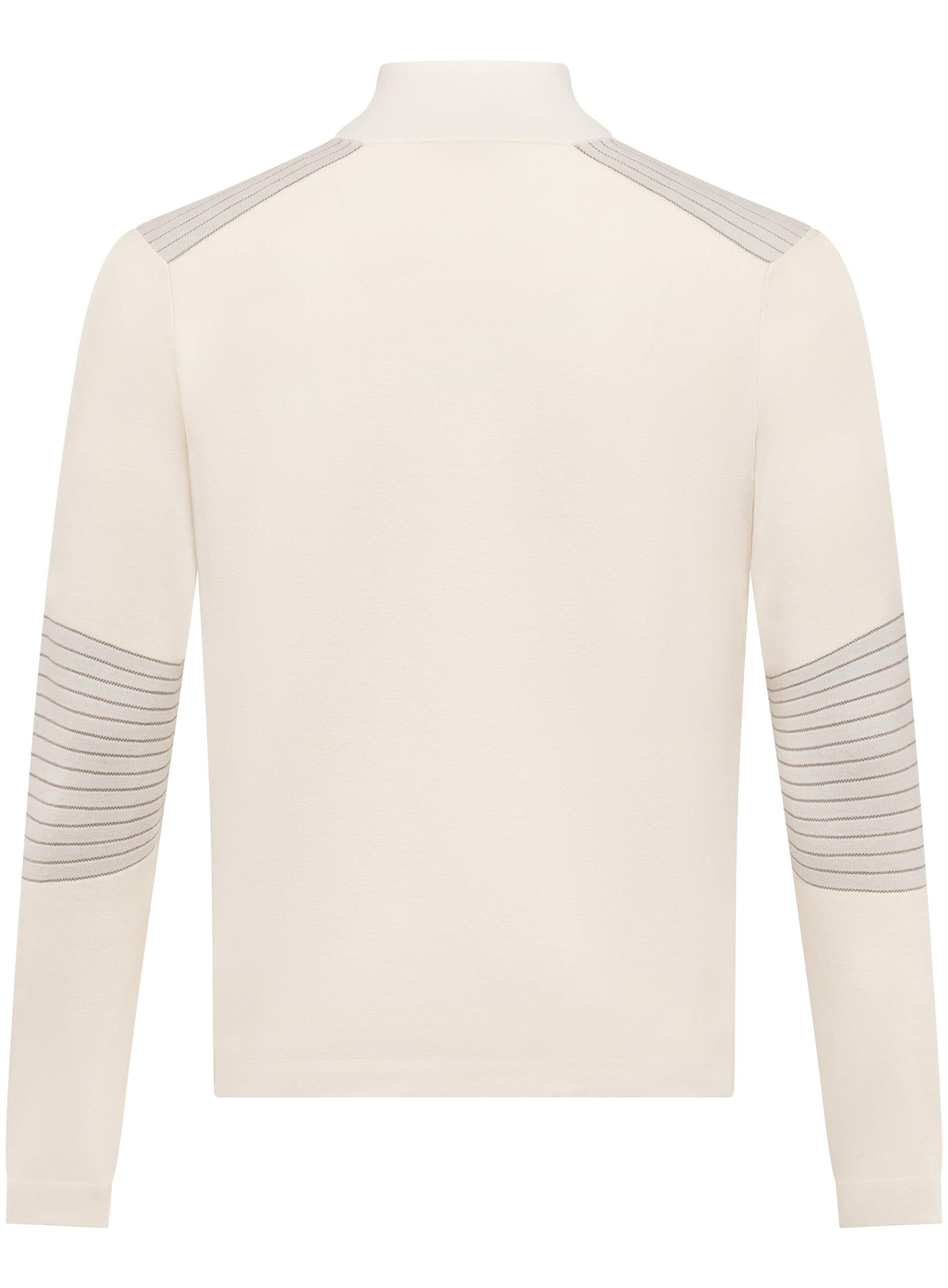 Half-zip vest in wol stretch | Wit