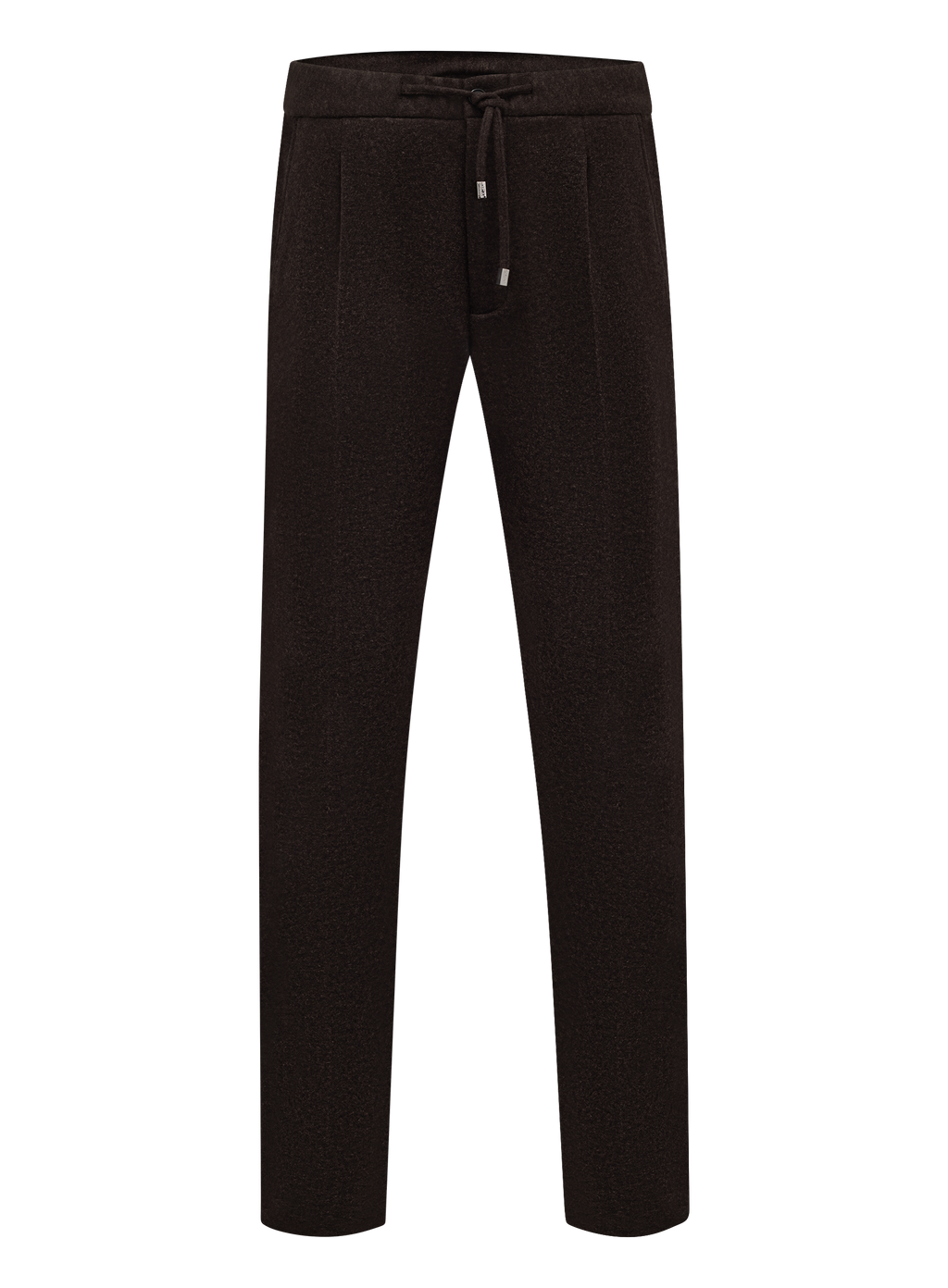 Cashmere jogpantalon met trekkoord | D.Bruin