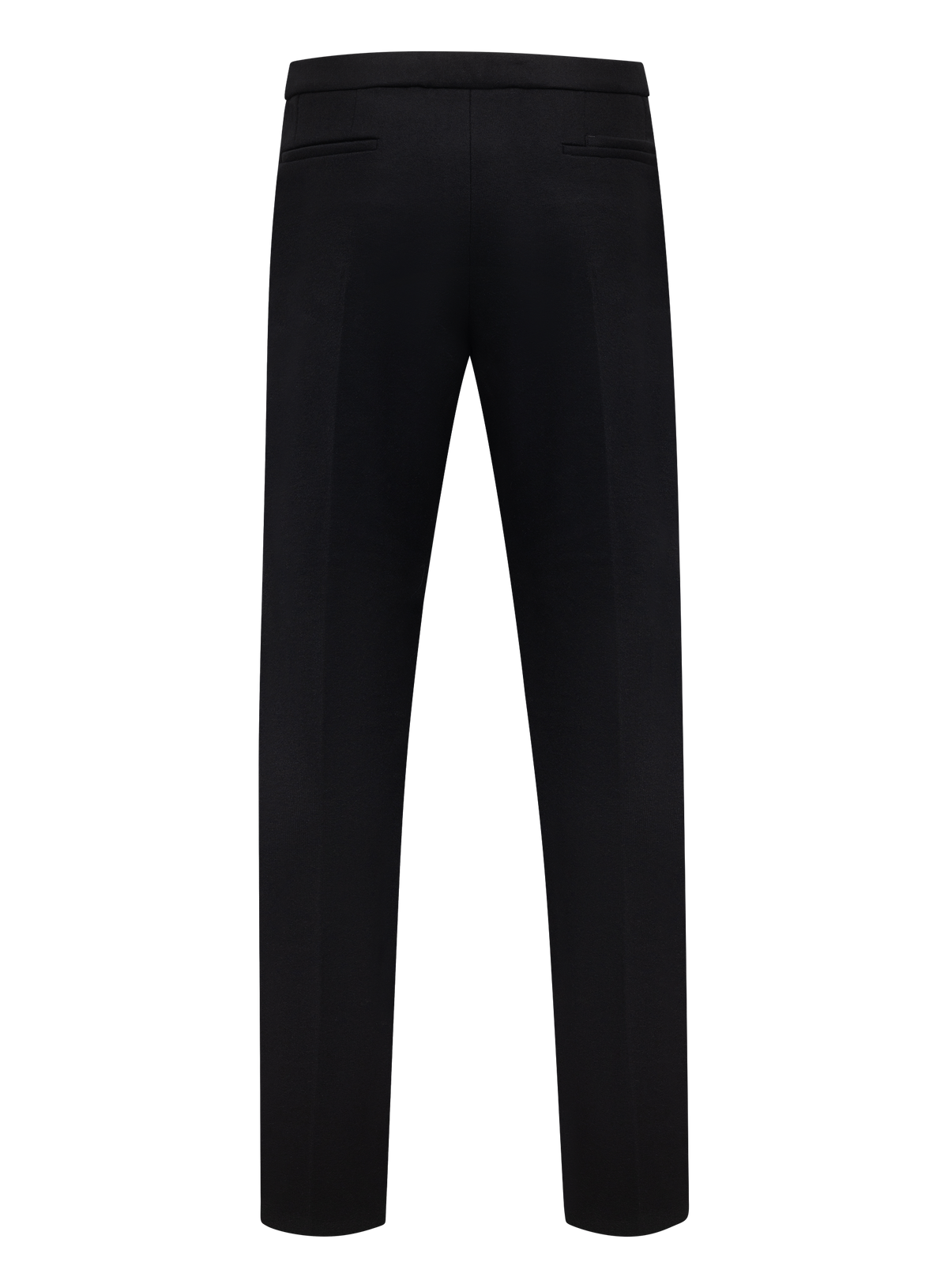 Cashmere jogpantalon met trekkoord | Zwart