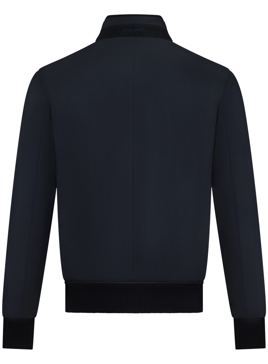 Waterafstotende bomberjack in cashmere | BLUE NAVY
