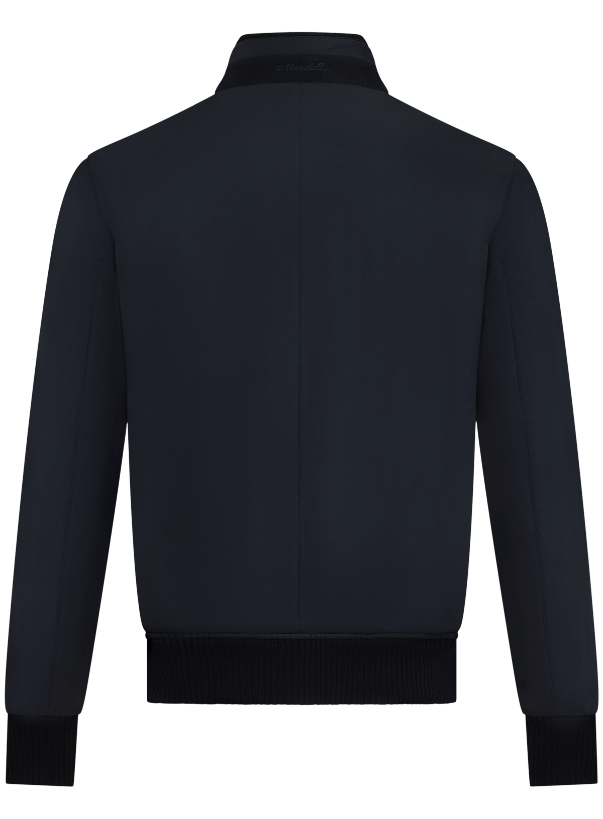 Waterafstotende bomberjack in cashmere | BLUE NAVY