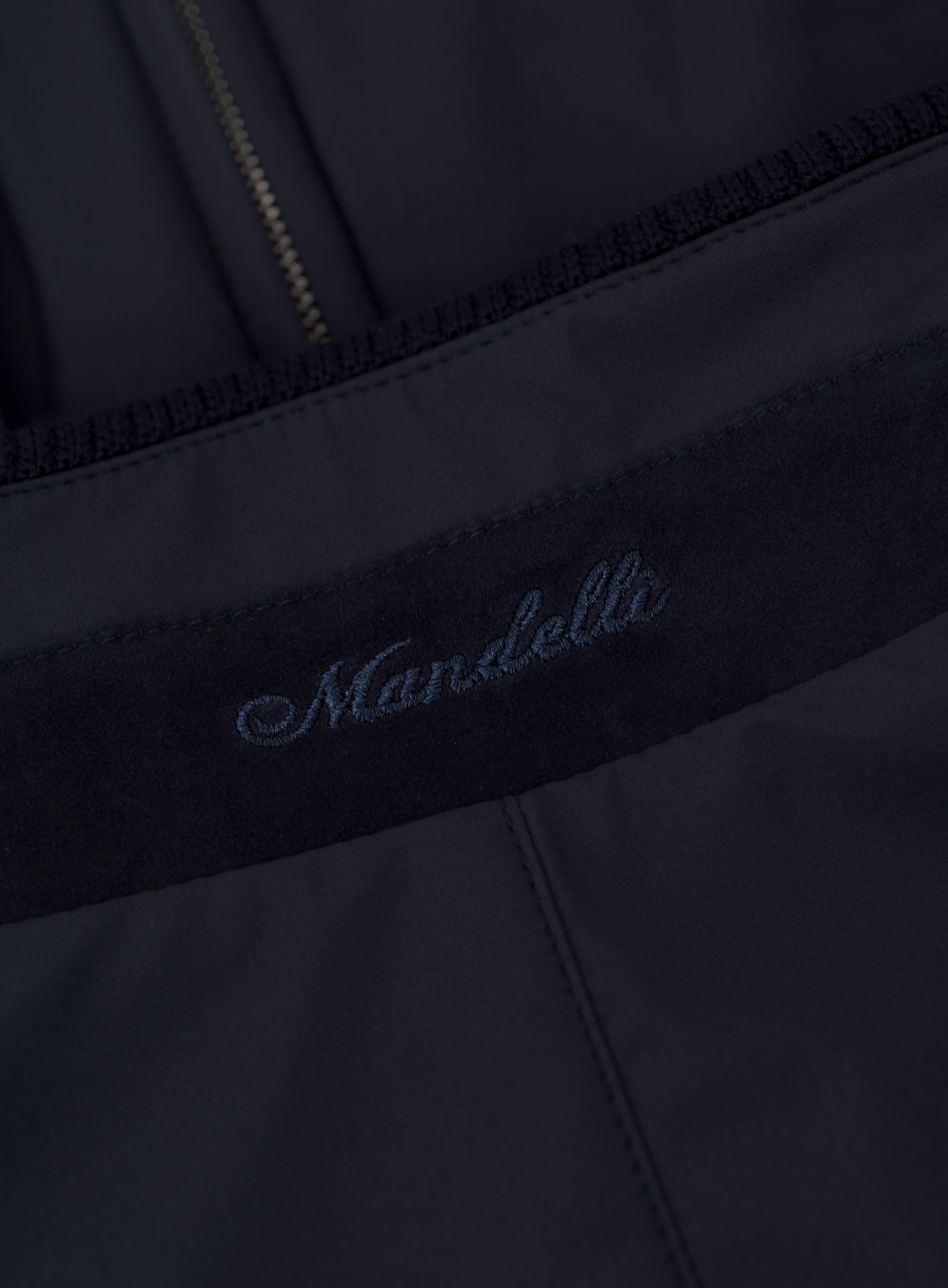 Waterafstotende bomberjack in cashmere | FULL_WIDTH | BLUE NAVY