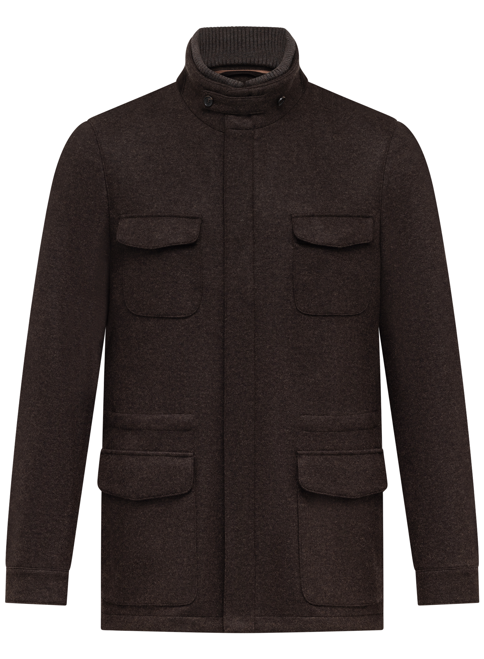Field jacket in cashmere stretch | Bruin