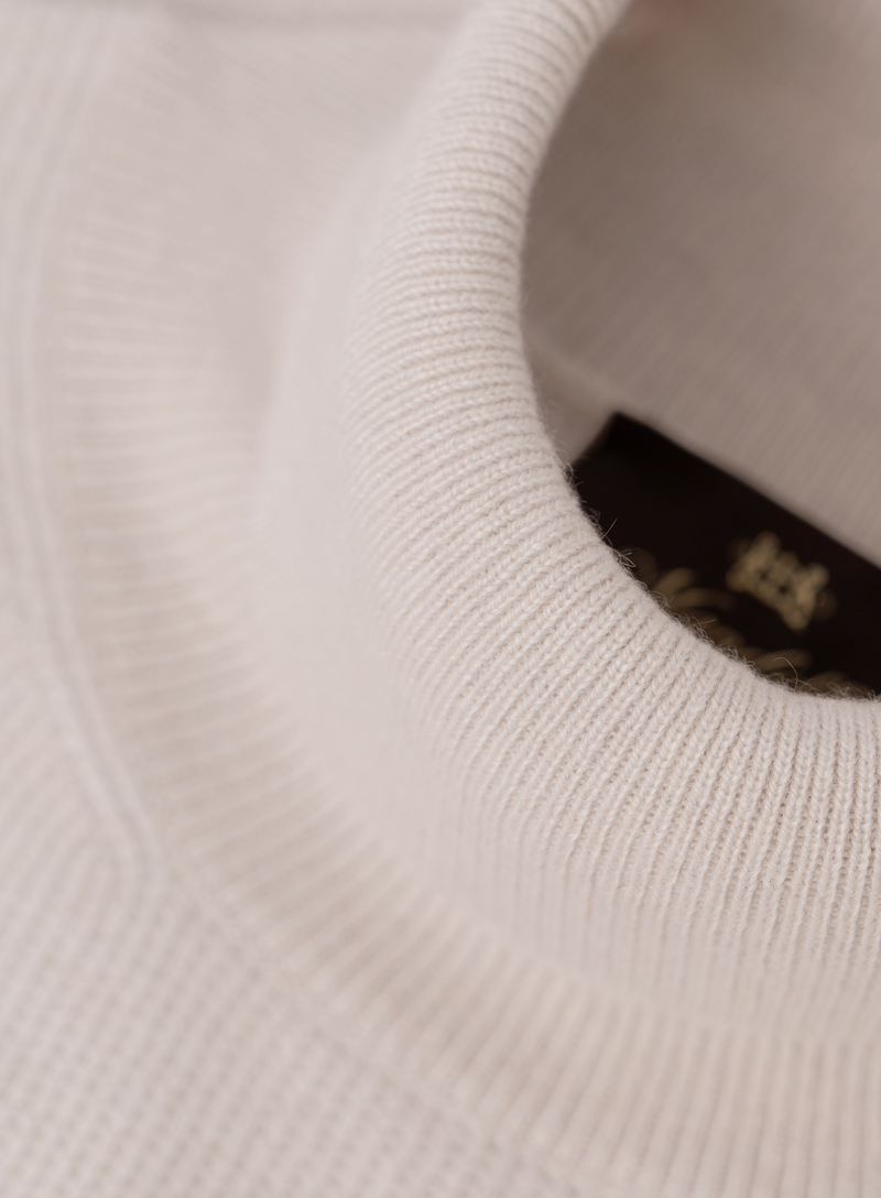Fijngebreide coltrui van cashmere | FULL_WIDTH | Beige