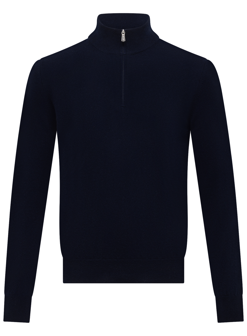 Half-zip trui in cashmere | BLUE NAVY