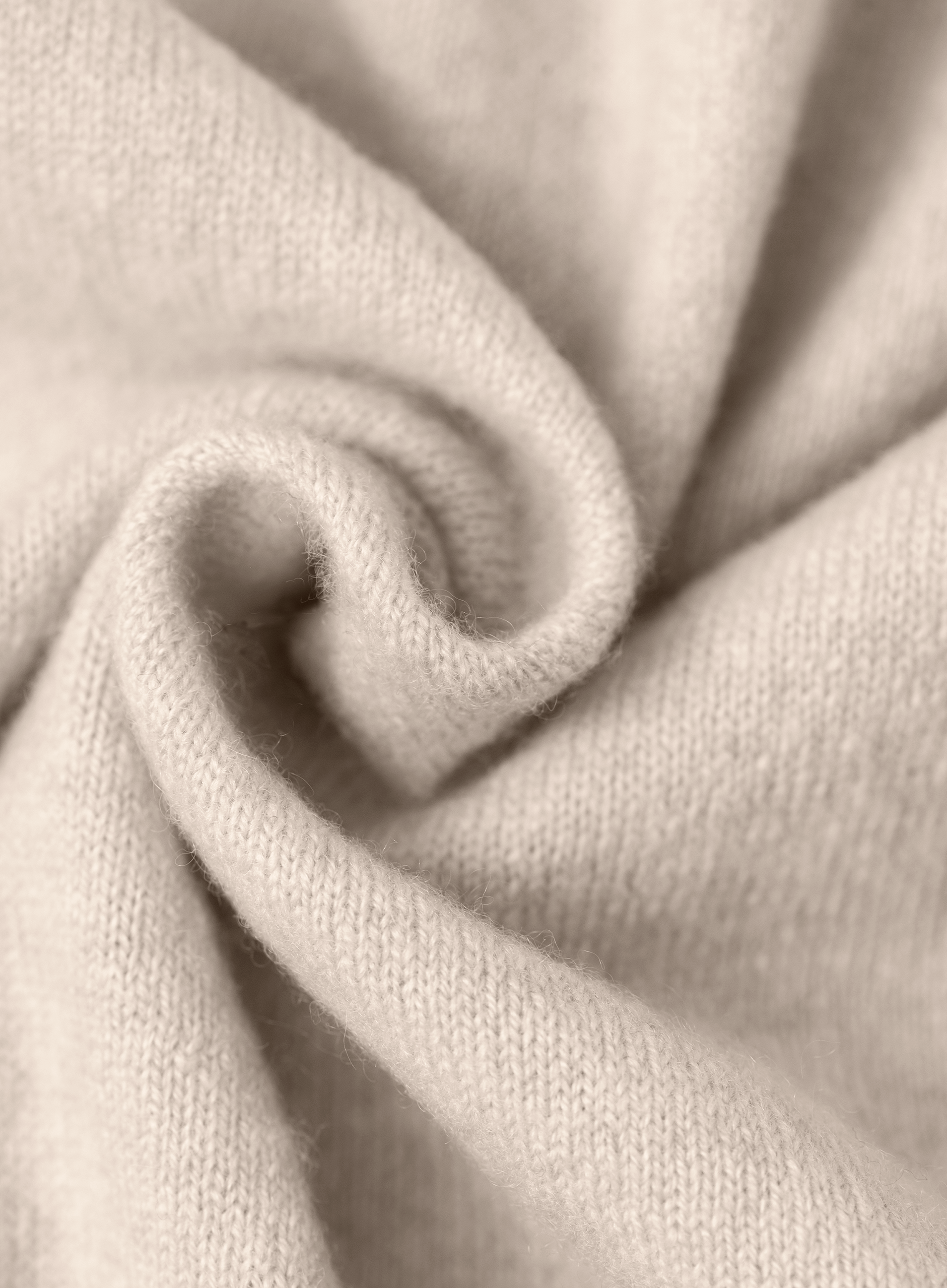 Half-zip trui in cashmere | FULL_WIDTH | Beige