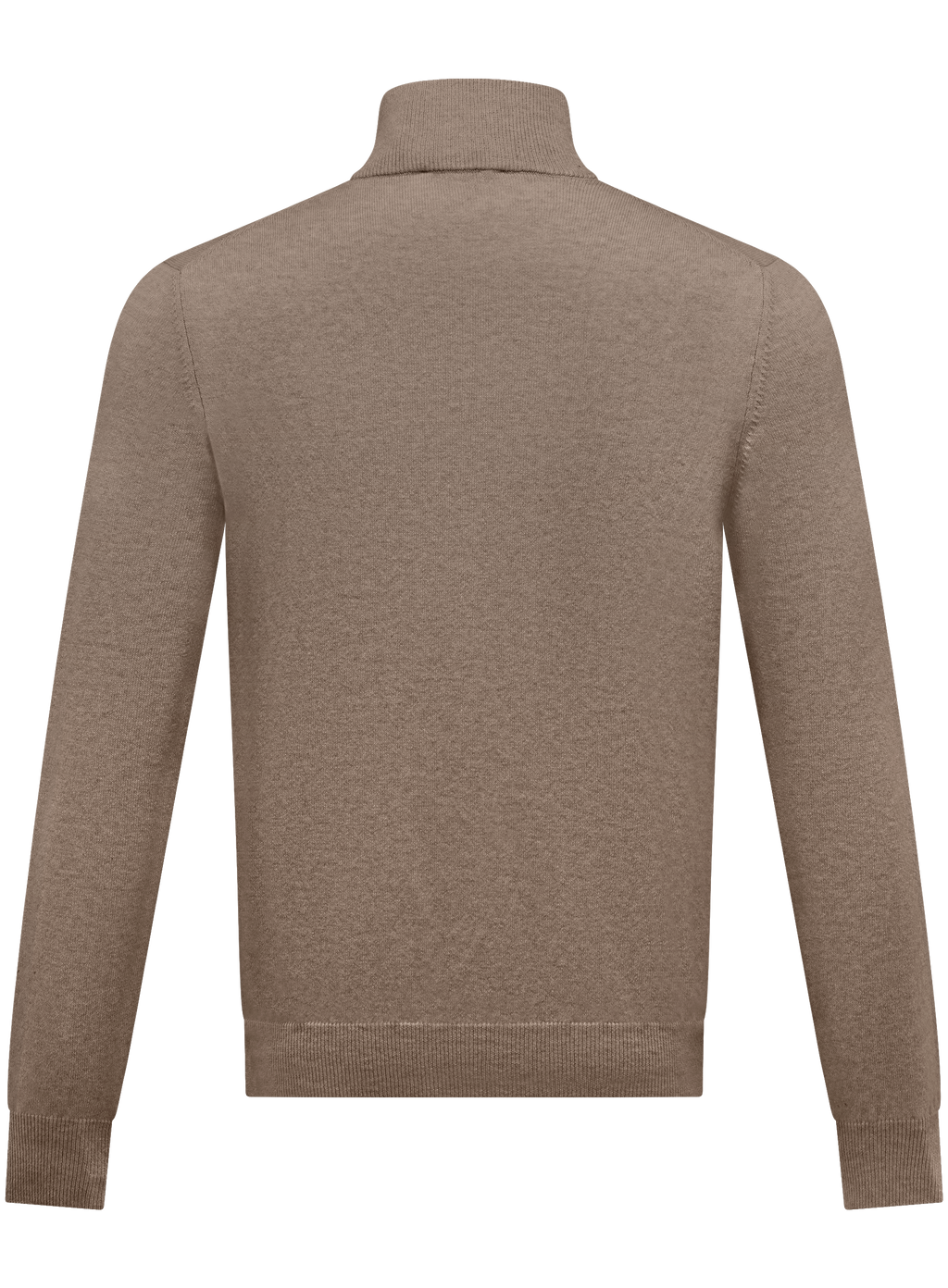 Half-zip trui in cashmere | TAUPE