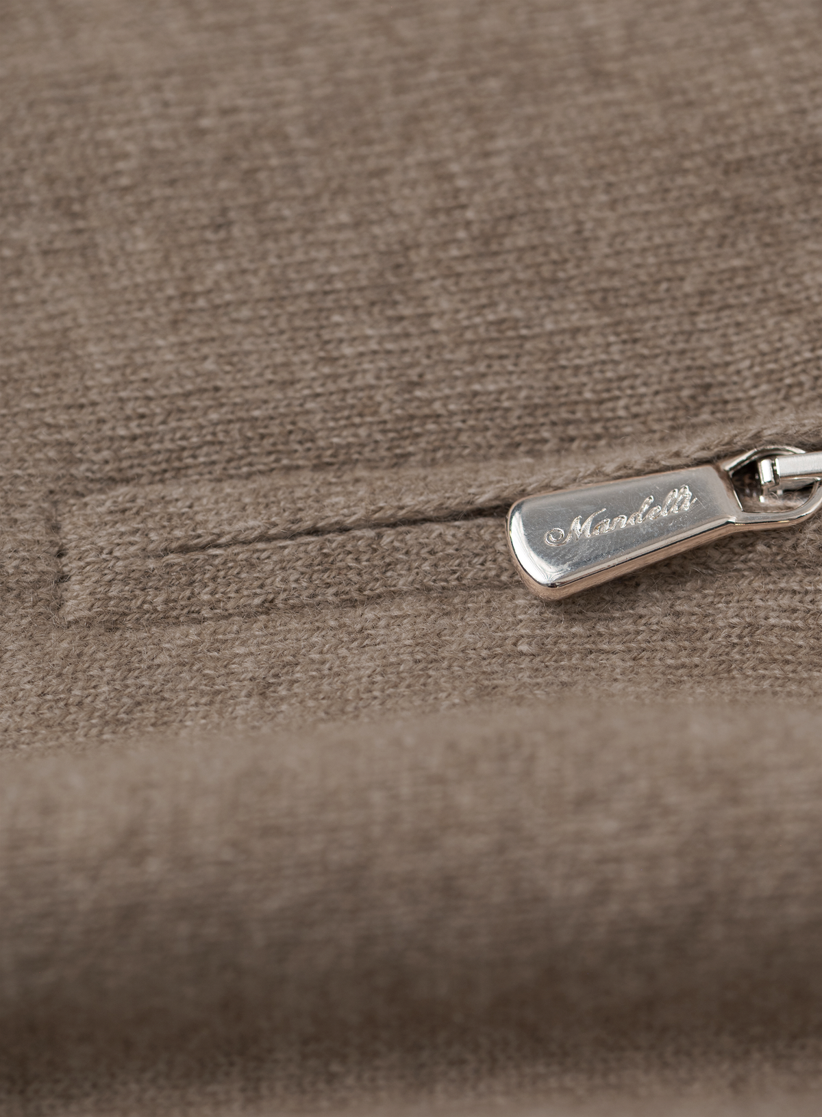 Half-zip trui in cashmere | FULL_WIDTH | TAUPE