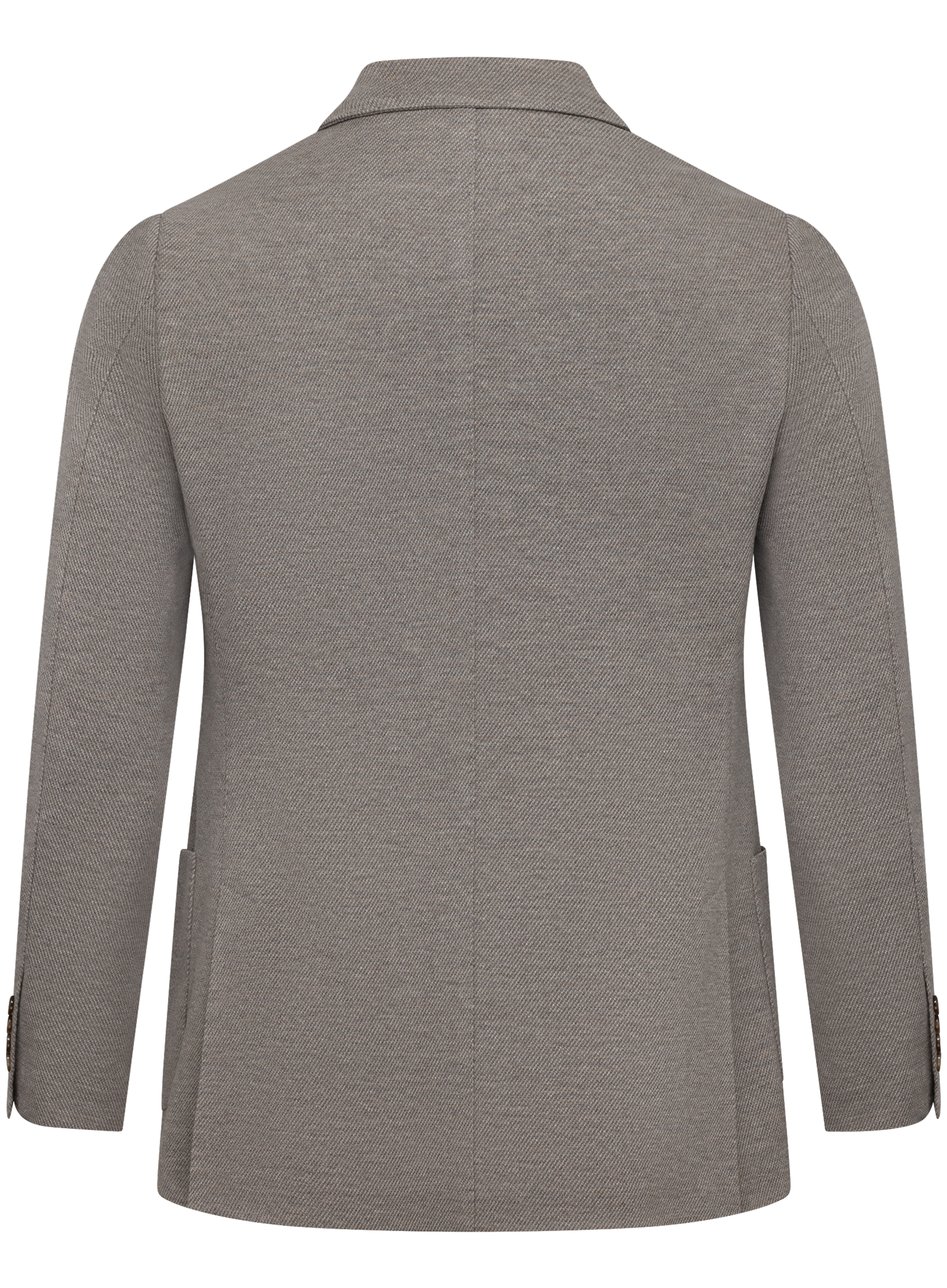 Colbert van scheerwol en katoen | Beige