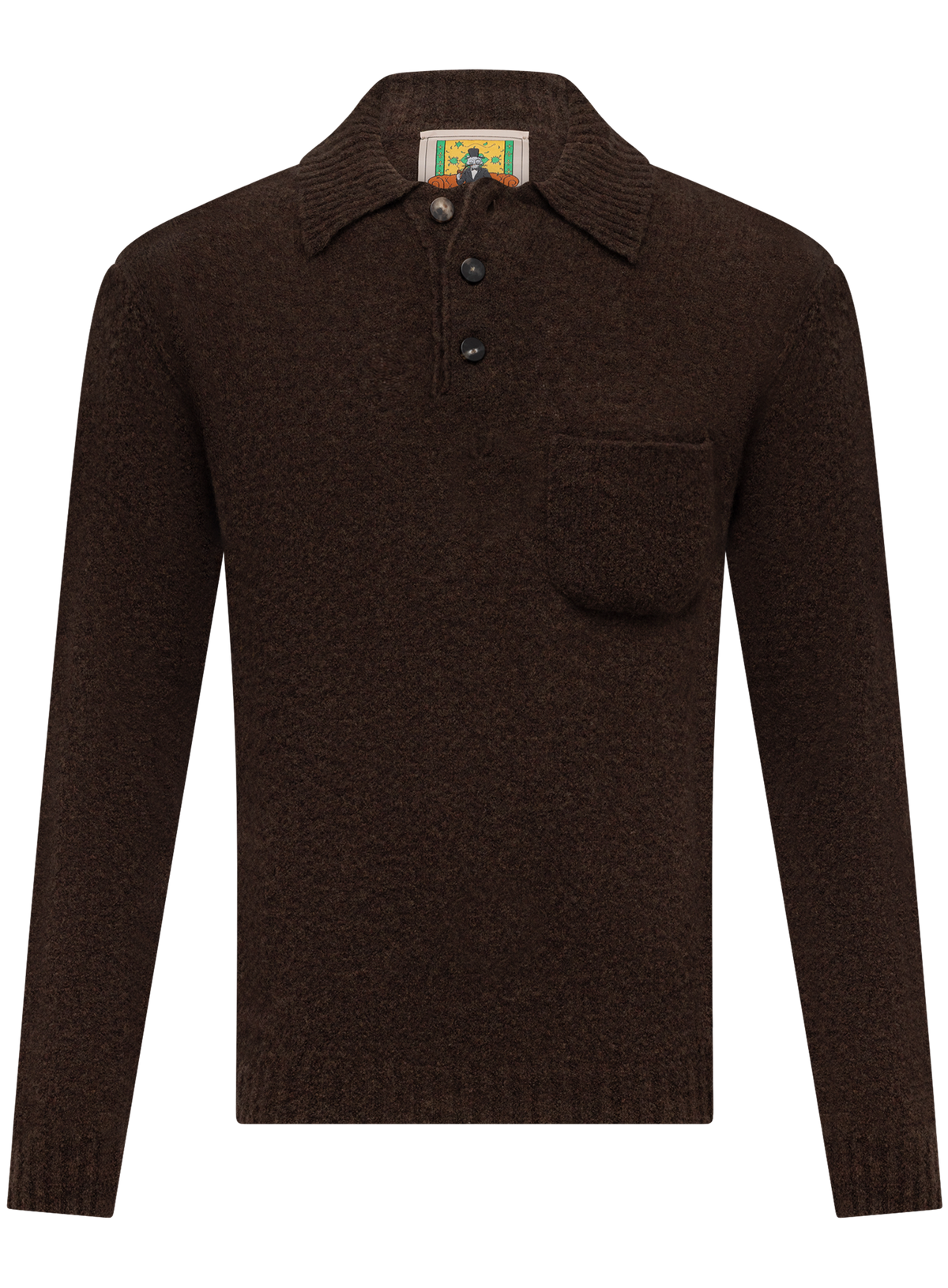 Polo in wol | D.Bruin