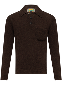 Polo uomo in lana | D.Bruin