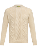 Kabeltrui in wol | L.Beige