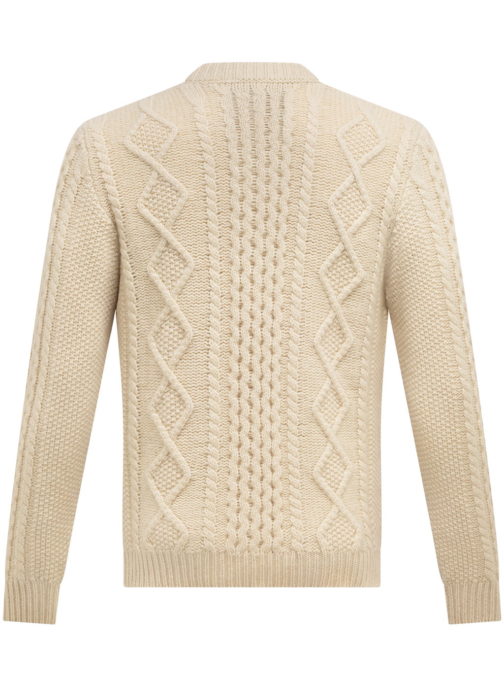Kabeltrui in wol | L.Beige