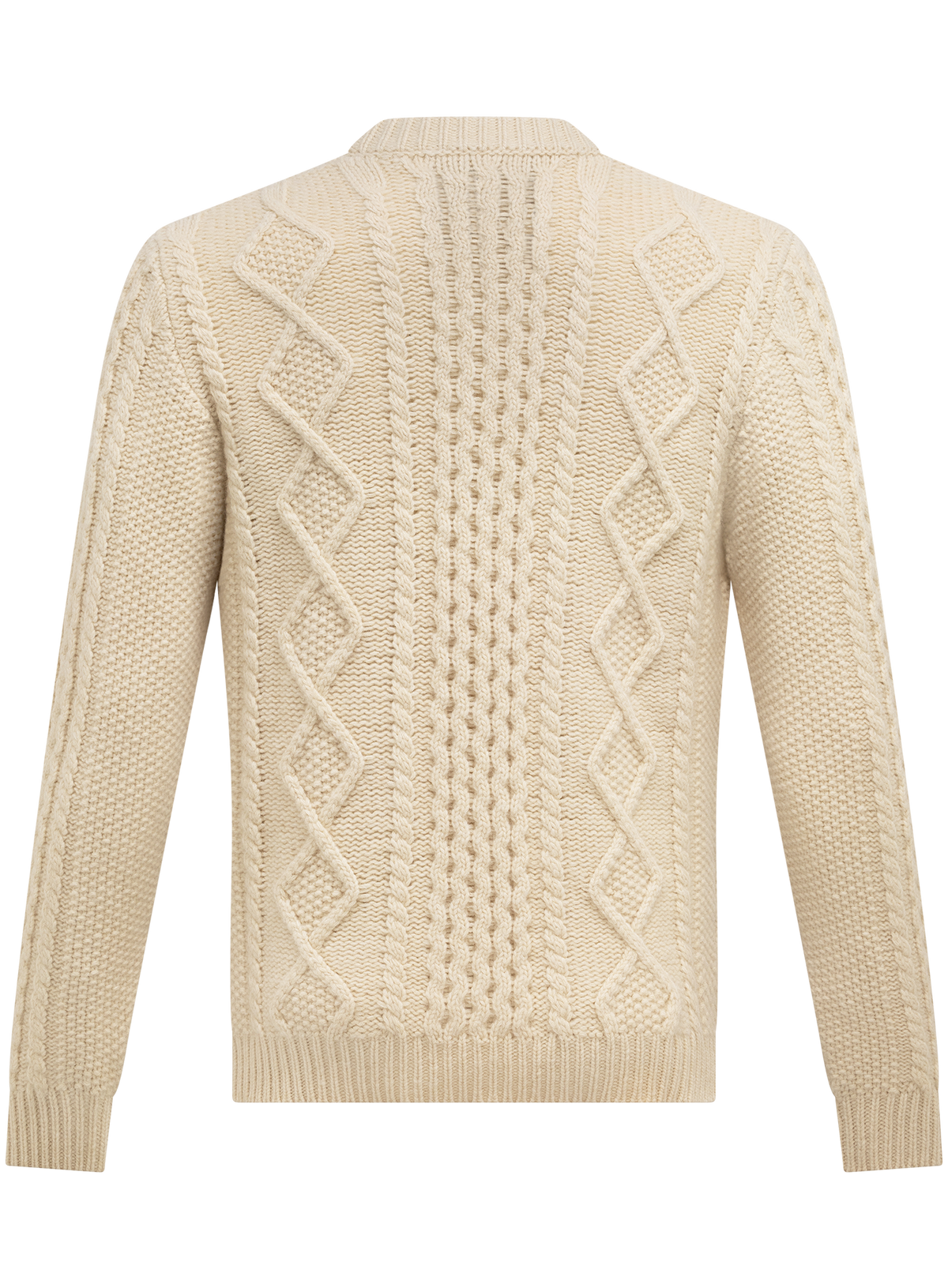 Kabeltrui in wol | L.Beige