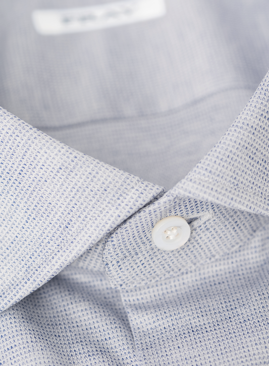 Mélange cotton shirt