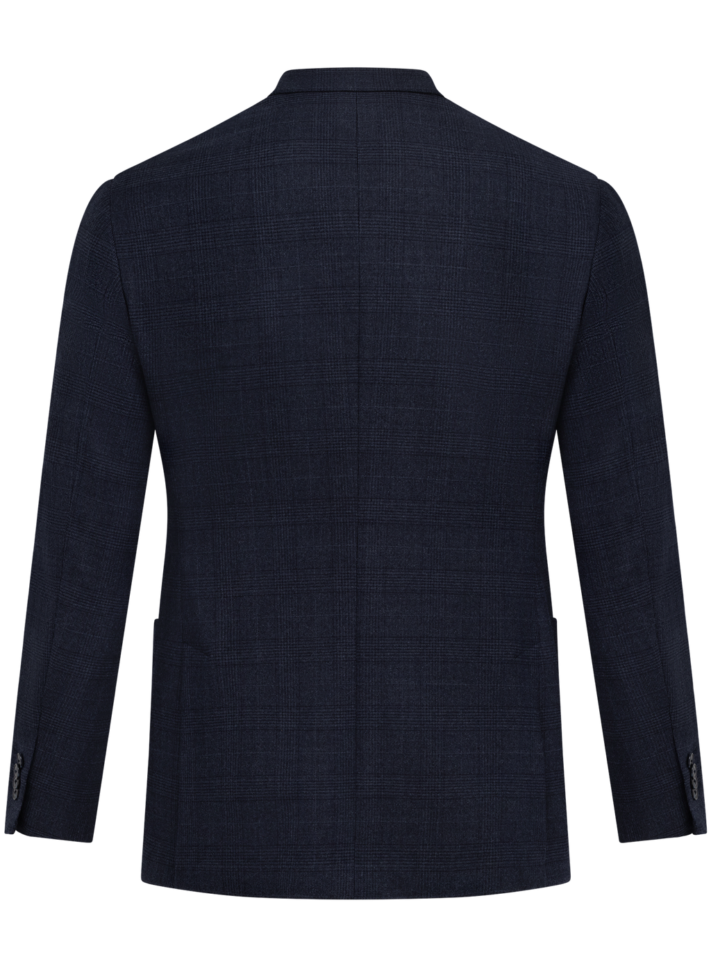 Glencheck colbert van wol | BLUE NAVY