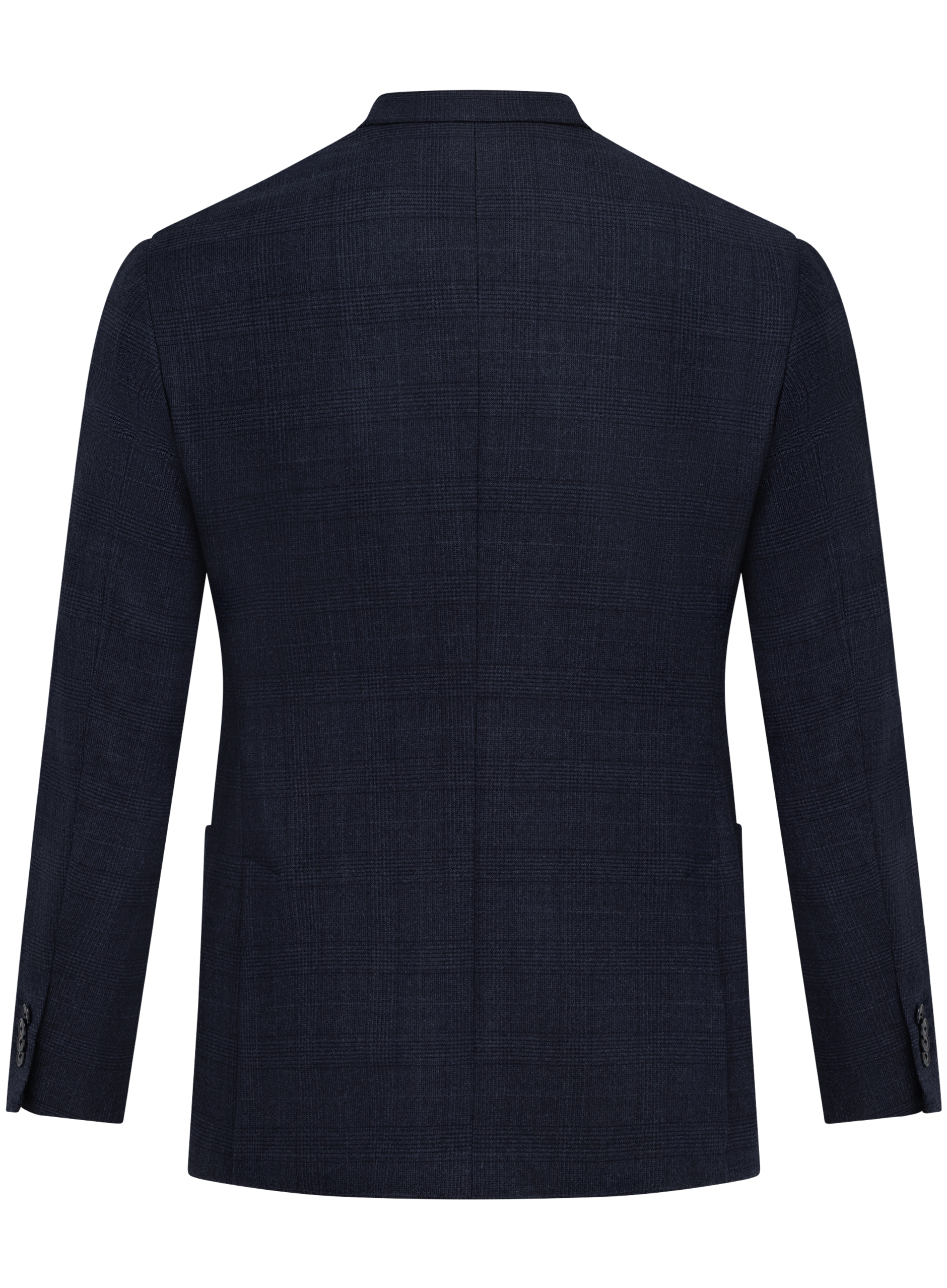 Glencheck colbert van wol | BLUE NAVY