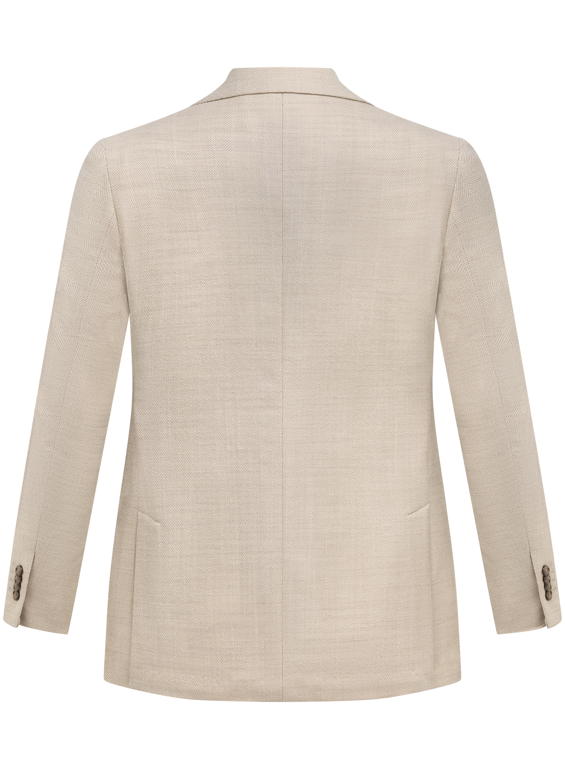 Colbert in wol zijde | Beige