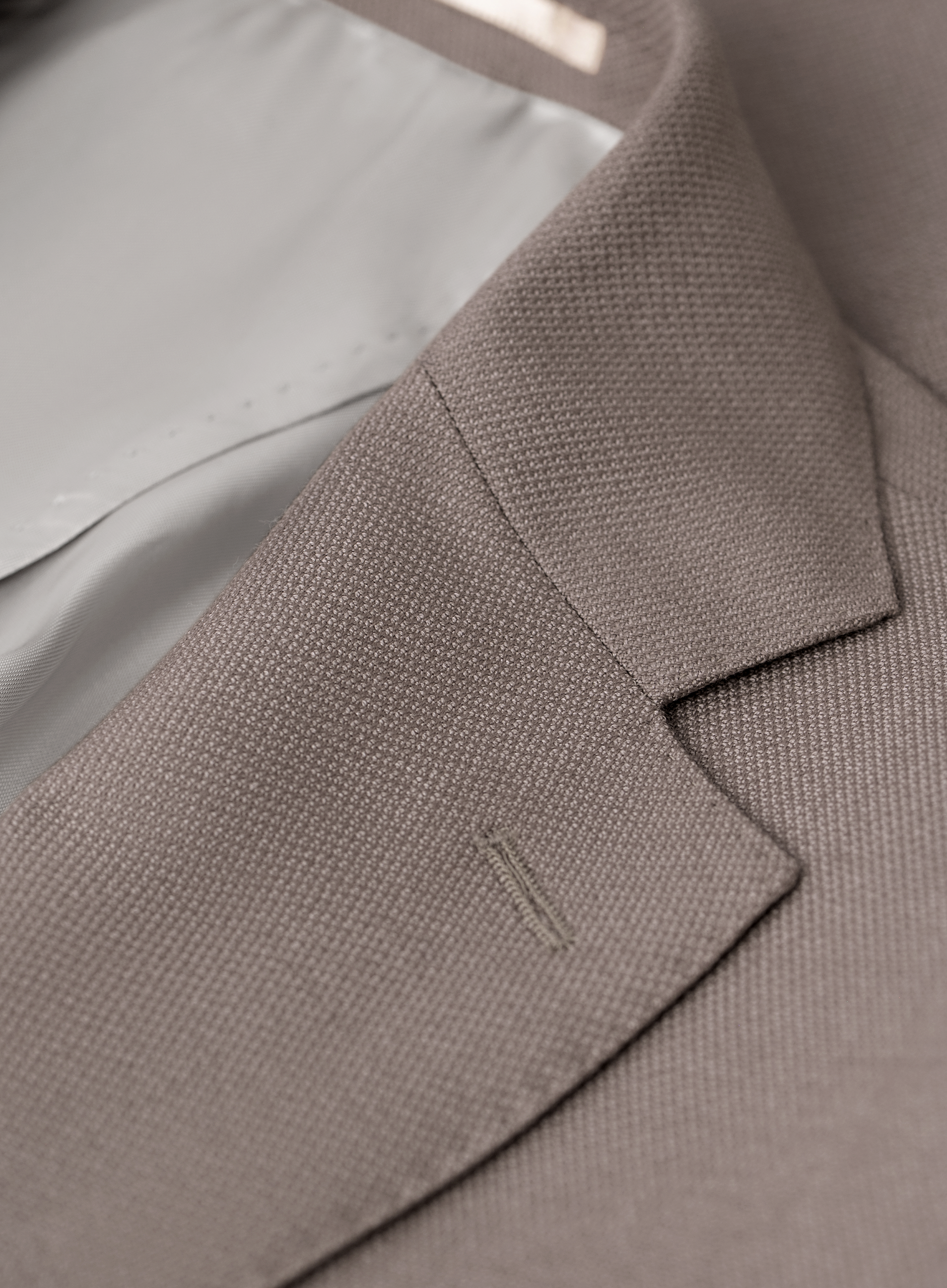 Colbert van wol en zijde | FULL_WIDTH | TAUPE