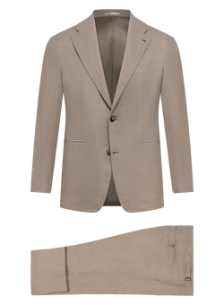 Pak in wol stretch | Beige