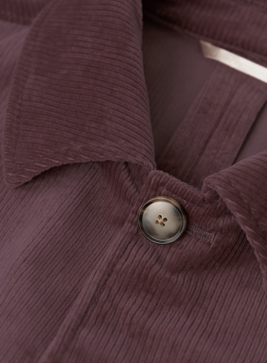 Corduroy overshirt van katoen | FULL_WIDTH | OUD ROZE