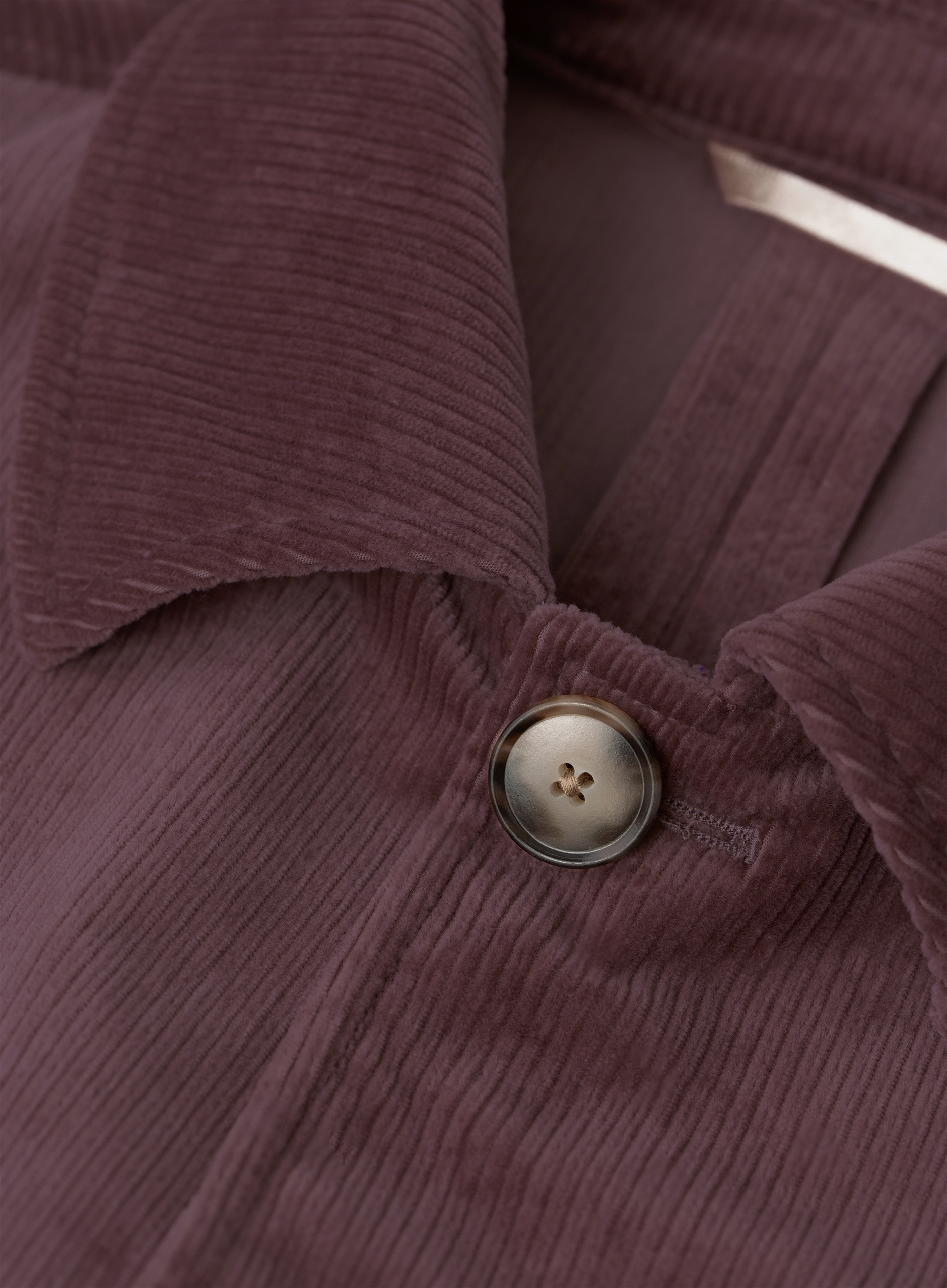 Corduroy overshirt van katoen | FULL_WIDTH | OUD ROZE