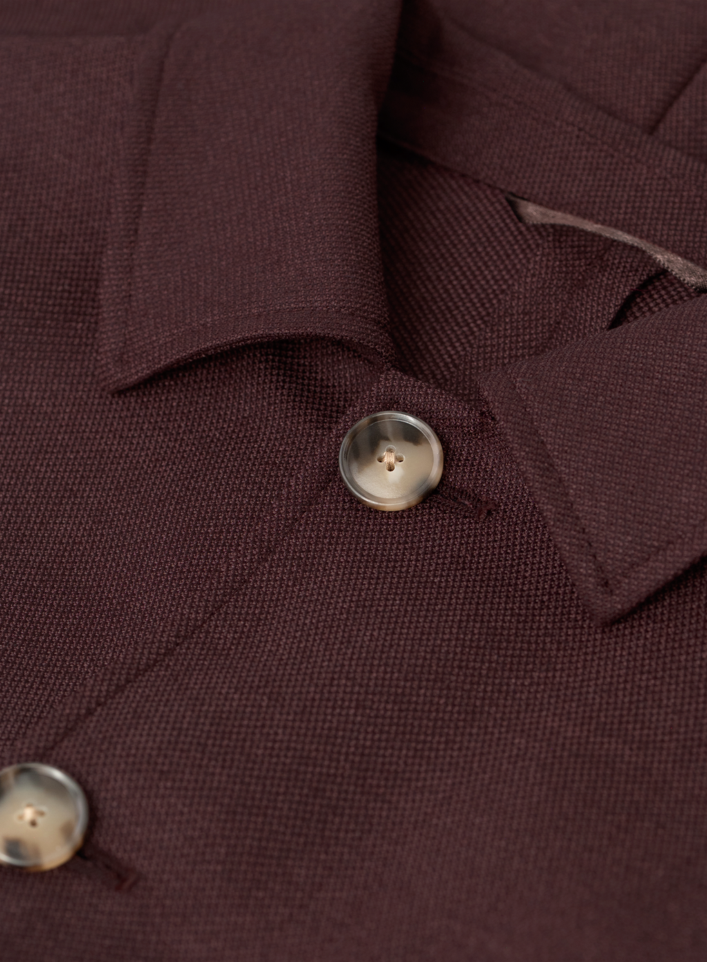 Overshirt van wol en zijde | FULL_WIDTH | DARK BORDEAUX