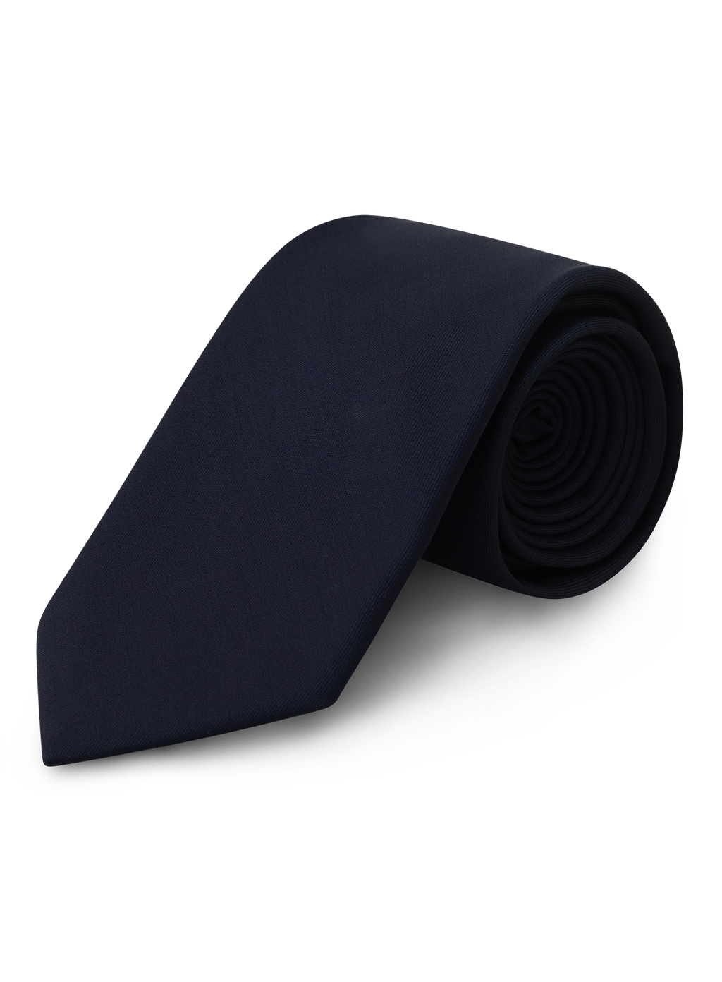 Stropdas van wol met verfijnde structuur | BLUE NAVY